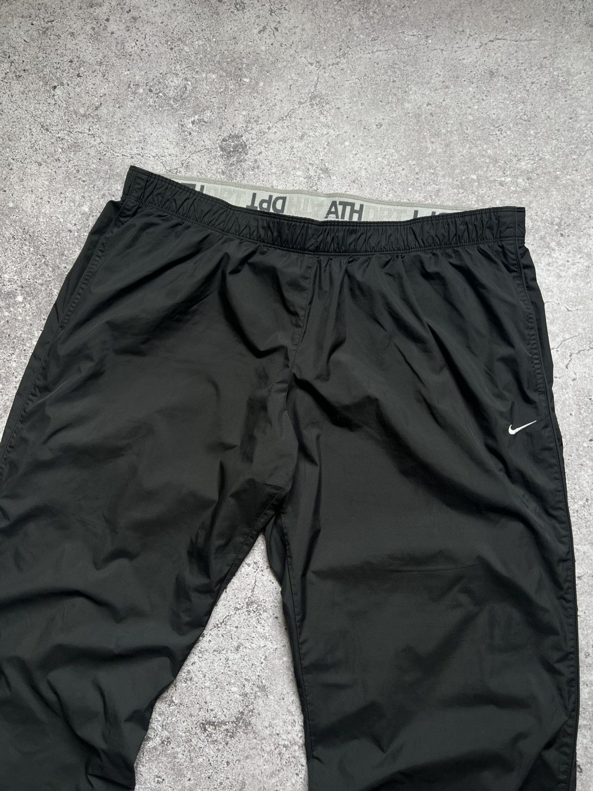 Nike × Vintage Vintage Nike Track Pants Swoosh Y2K Women's Size 36" / US 14 / IT 50 - 3 Thumbnail
