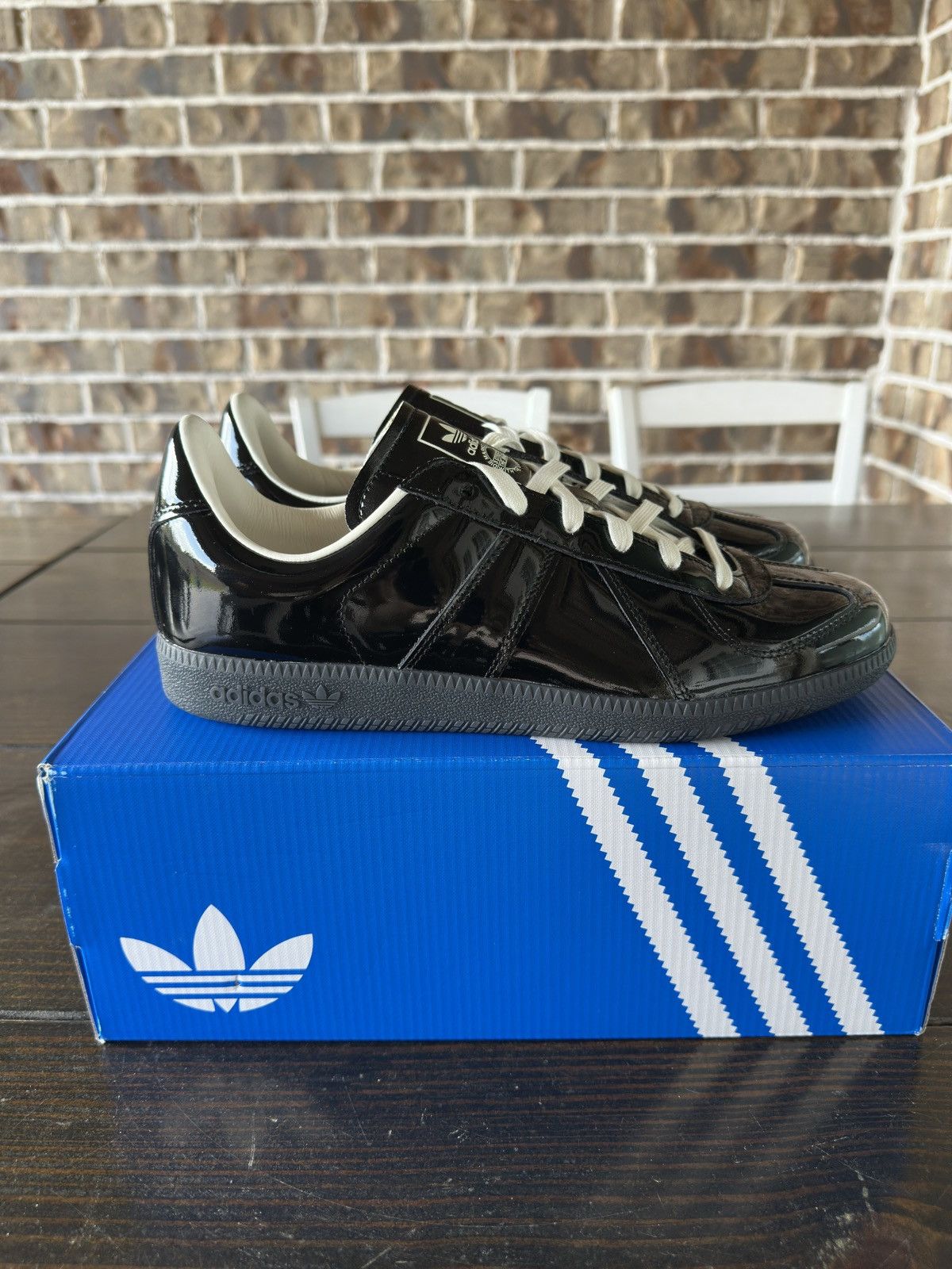 Adidas adidas BW Army Core Black Patent Leather Size US 9 / EU 42 - 3 Thumbnail