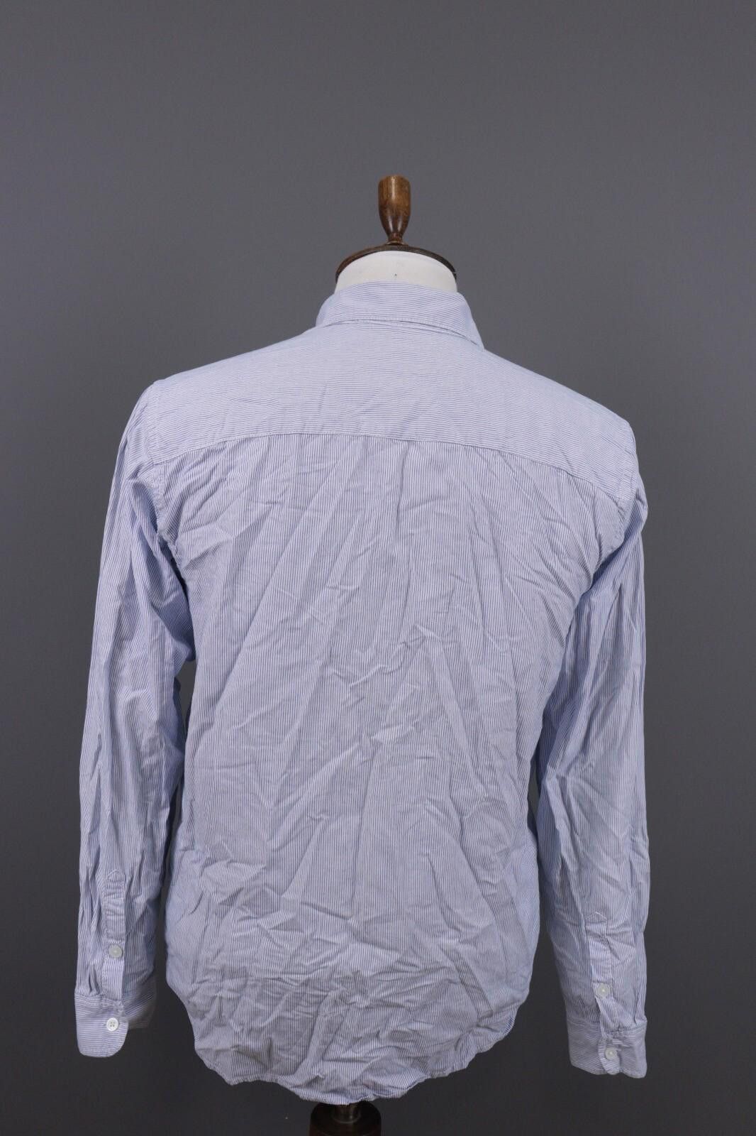 Eton Eton Slim Blue Luxury Button Down Shirt Size 44 / 17 1/2 Size US M / EU 48-50 / 2 - 9 Thumbnail