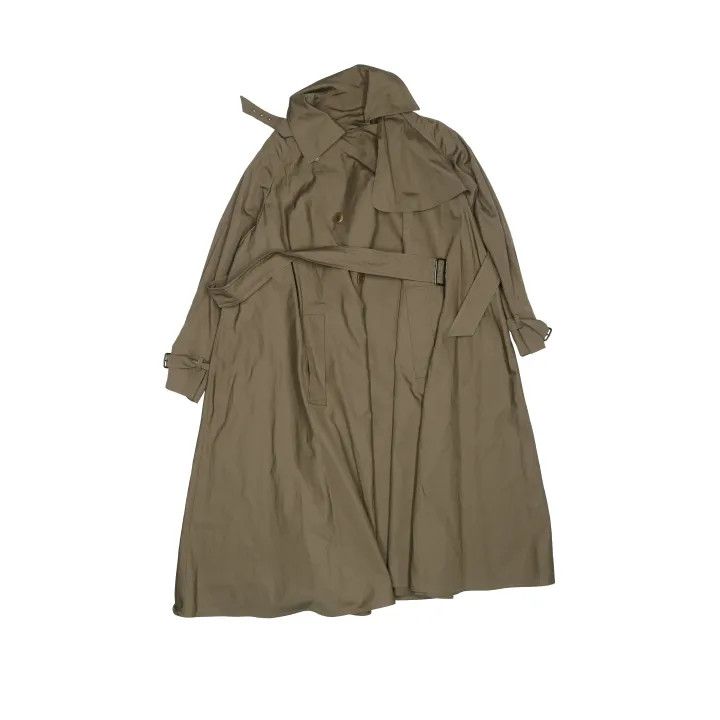Max Mara Max Mara Double-Breasted Trench Coat in Beige 0079 Size S / US 4 / IT 40 - 1 Thumbnail