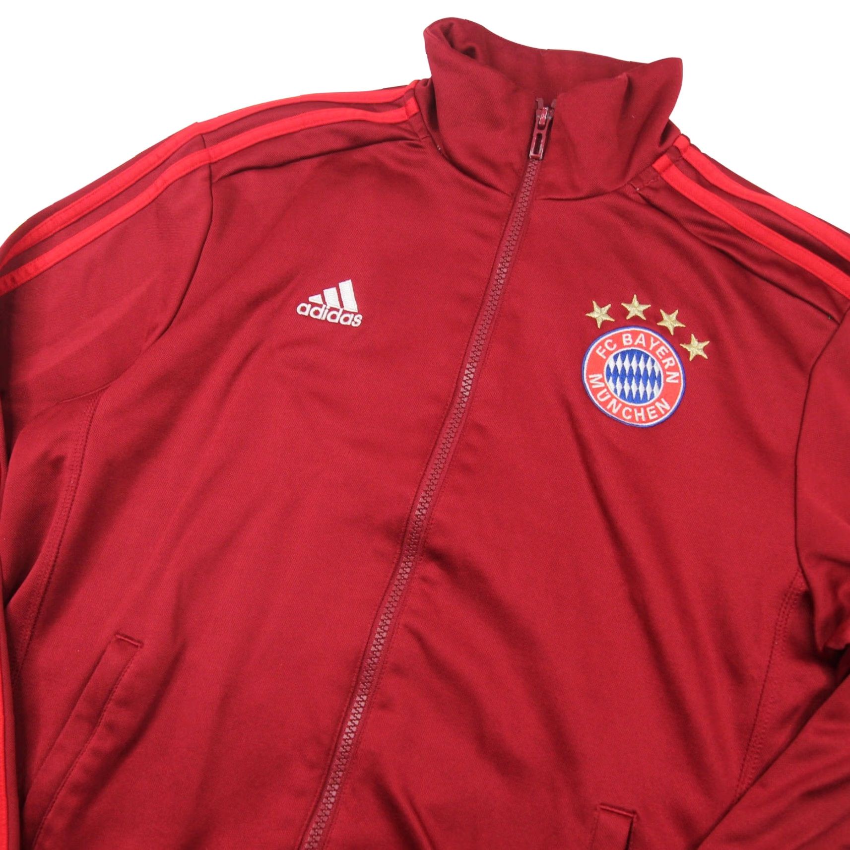 Adidas Adidas Track Jacket Bayern Munchen F.C. Red S Mens Size US S / EU 44-46 / 1 - 2 Thumbnail