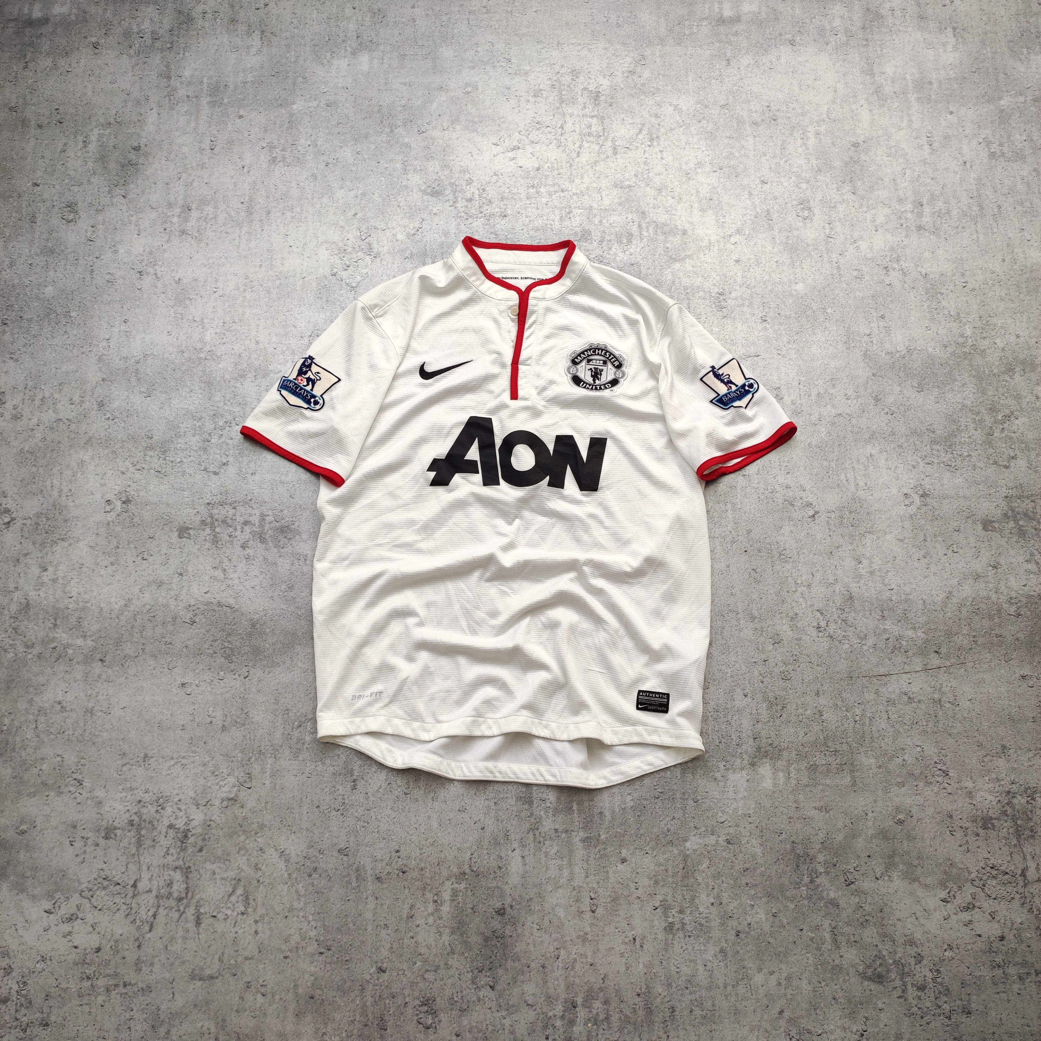 Nike × Vintage RARE 2014 Nike x Manchester United #20 Van Persie Jersey Size US M / EU 48-50 / 2 - 2 Thumbnail