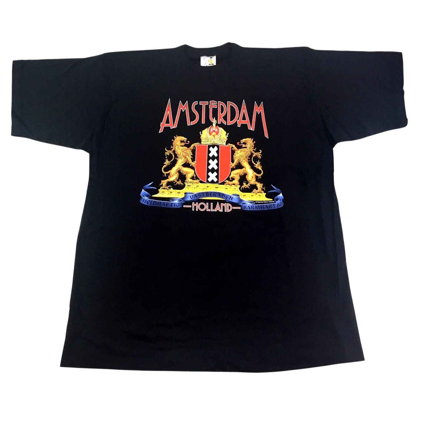 Other Amsterdam Holland T-Shirt Coat of Arms T-Shirt Black XLarge Size US XL / EU 56 / 4 - 1 Thumbnail