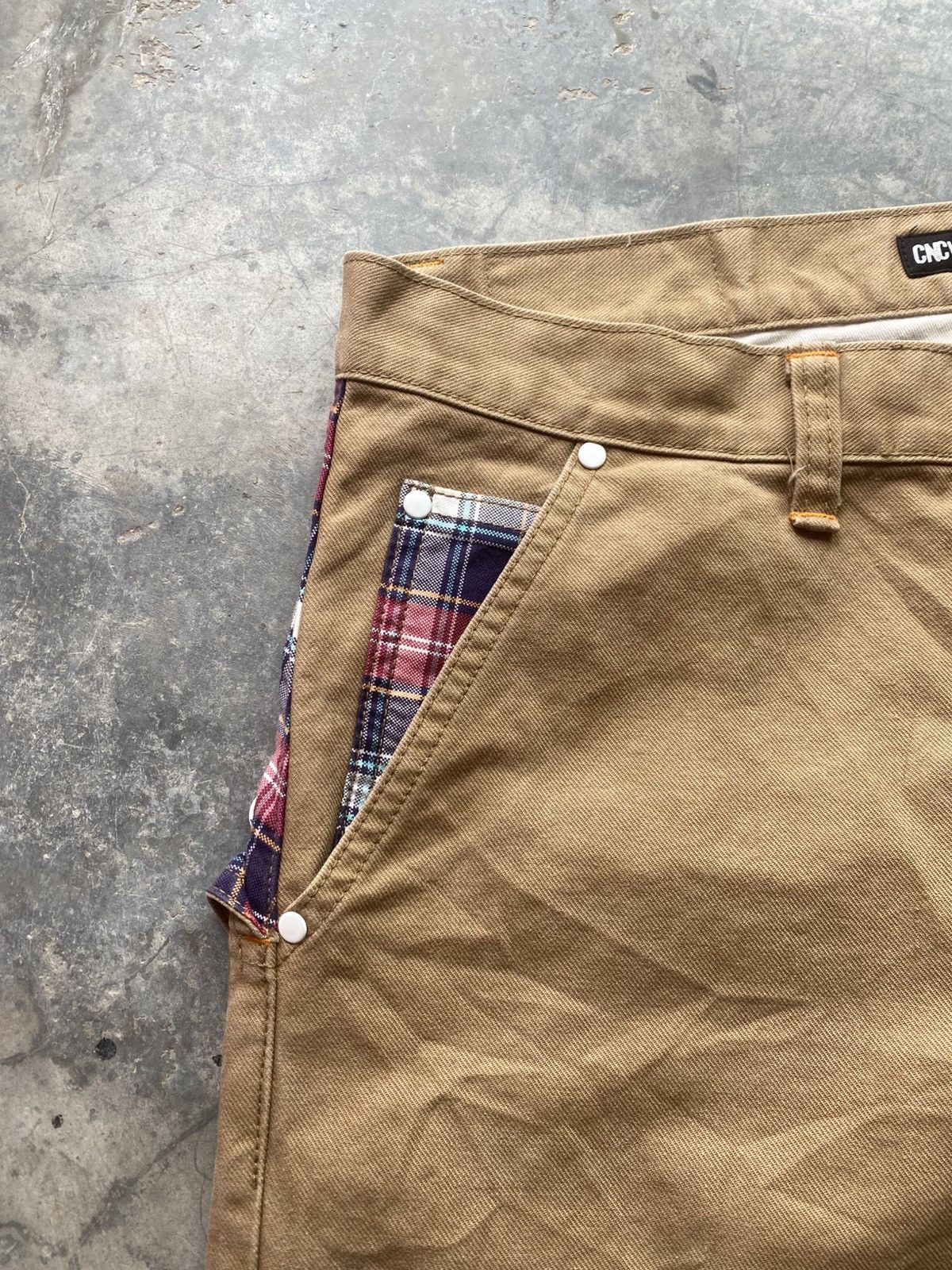 Japanese Brand CONCAVE ATTEMPT Double Butt Pant Size US 32 / EU 48 - 11 Thumbnail