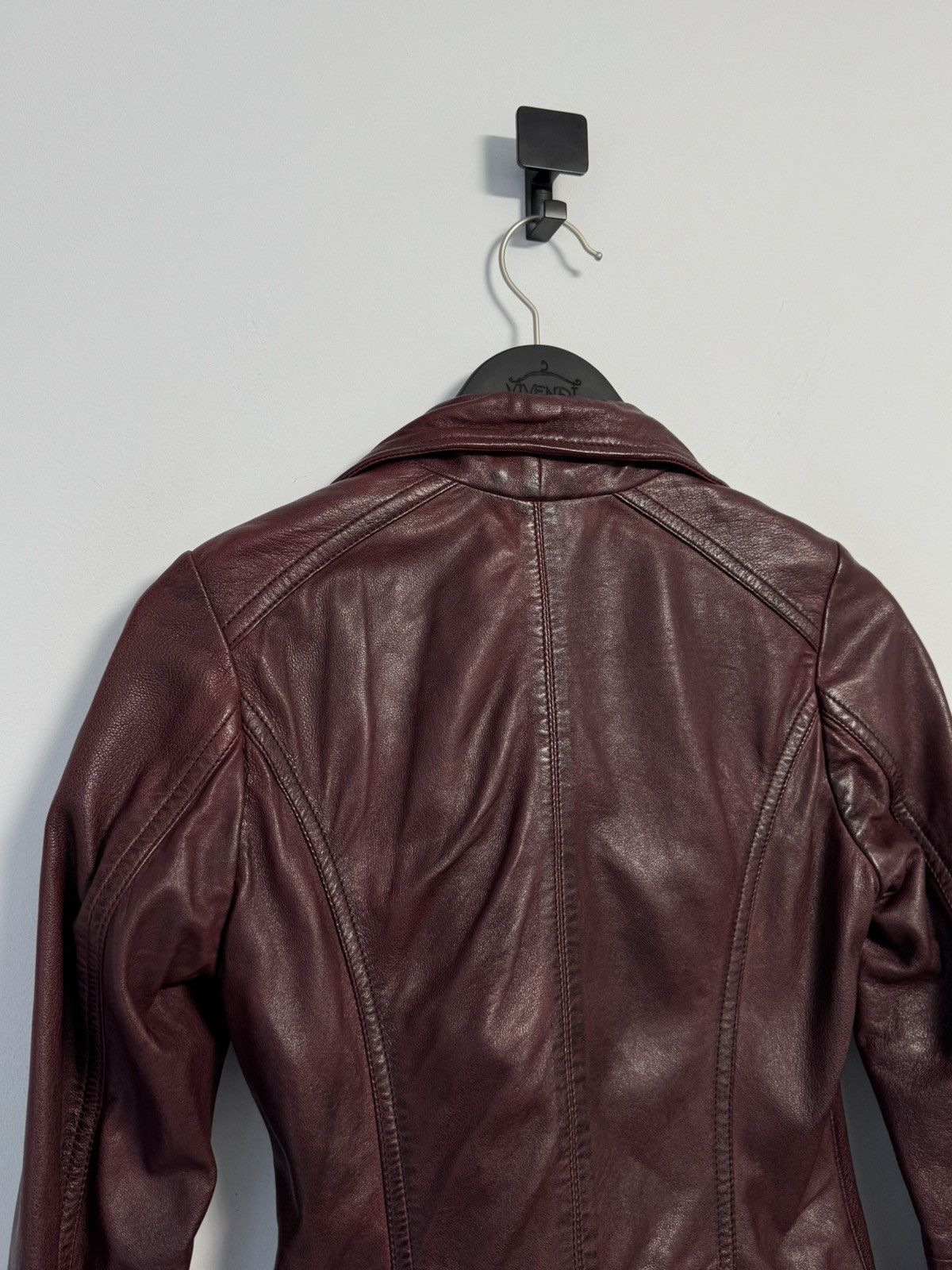 Japanese Brand × Vintage Freaky Nation Leather Biker Jacket Red Leather Women’s Size XS / US 0-2 / IT 36-38 - 20 Thumbnail