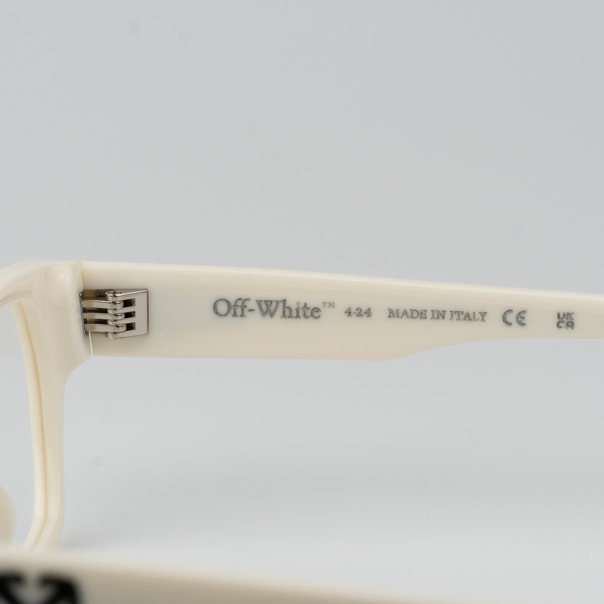 Off-White Off-White STYLE 7E Eyeglasses OERJ07E 0100 NEW AUTHENTIC Size ONE SIZE - 8 Thumbnail