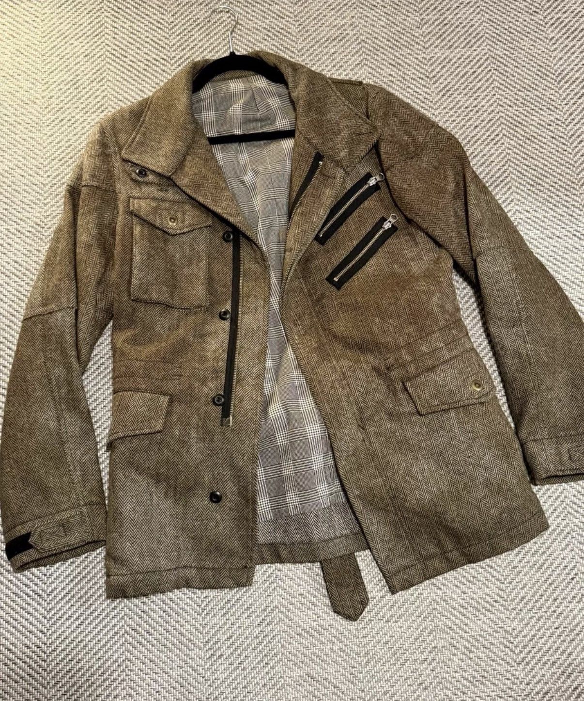 PPFM PPFM Herringbone Work Jacket K24 Size US M / EU 48-50 / 2 - 1 Thumbnail