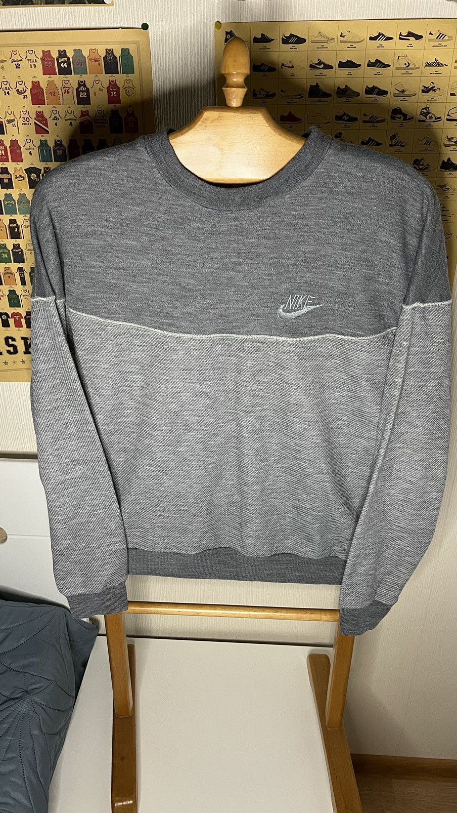 VTG 80’s Rare Nike embroidered sweatshirt made in UK