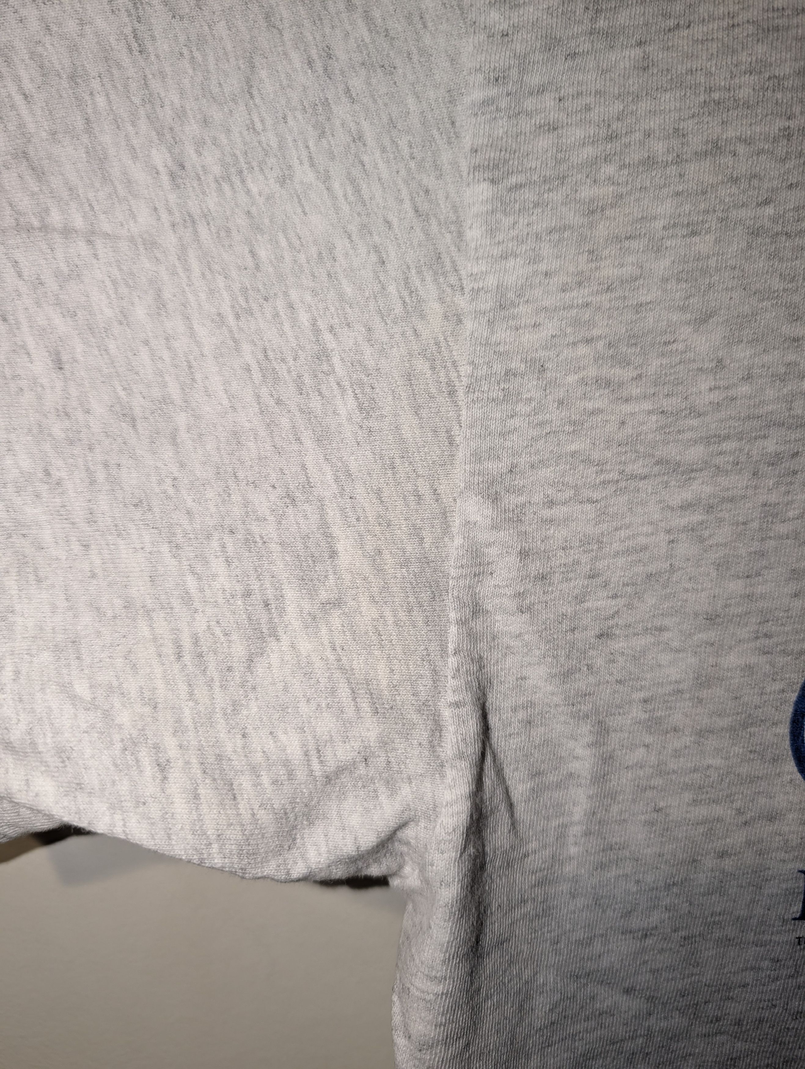 NFL Vintage 90s New York Giants NFL Helmet T-Shirt Grey Hanes Size US L / EU 52-54 / 3 - 4 Thumbnail