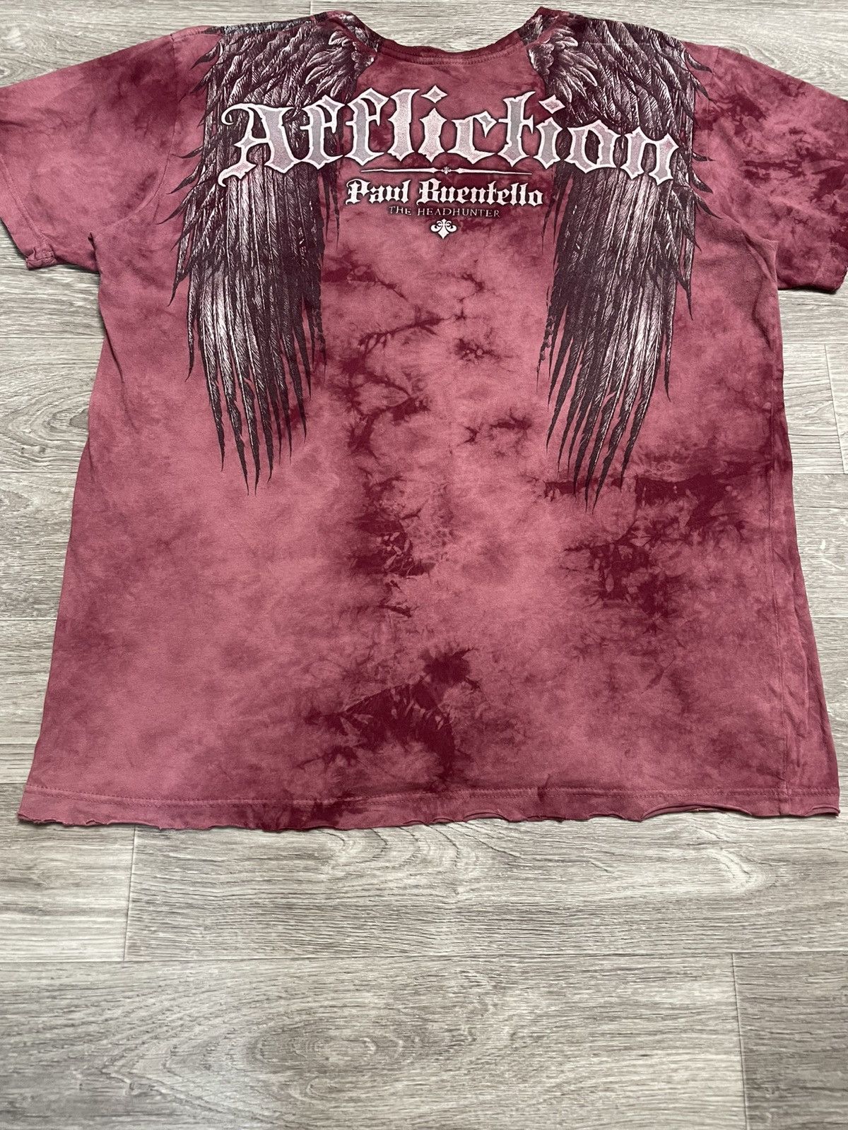 Affliction Vintage Affliction Signature Series Skull T-Shirt USA Tattoo Size US XL / EU 56 / 4 - 15 Thumbnail