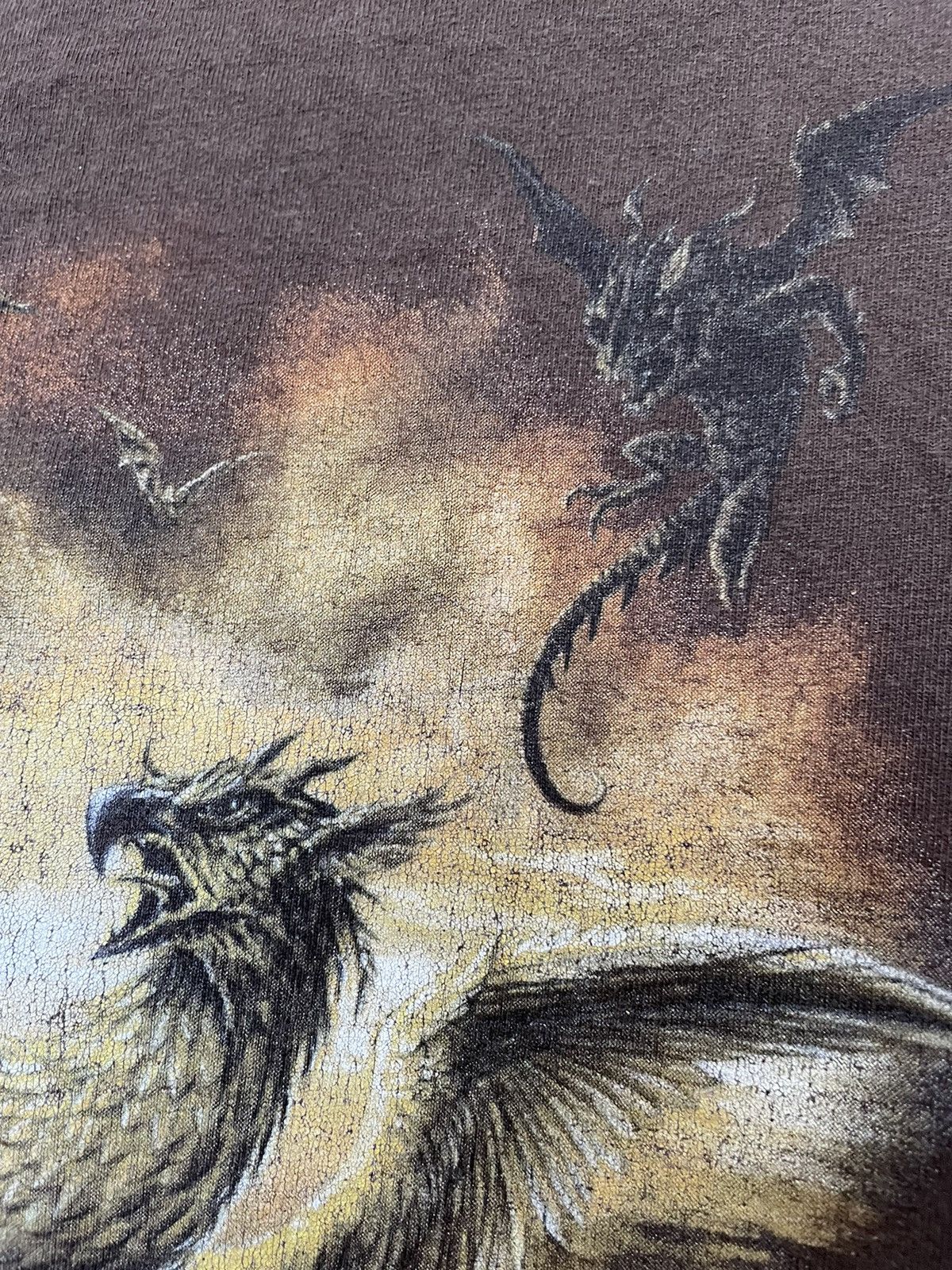 Alchemist Vintage 00s Alchemy Gothic England Dragon Tee Rare T Shirt Size US L / EU 52-54 / 3 - 10 Thumbnail