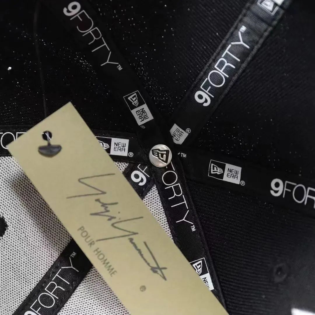 Yohji Yamamoto Yohji Yamamoto x New Era side logo collaboration cap Size ONE SIZE - 7 Thumbnail