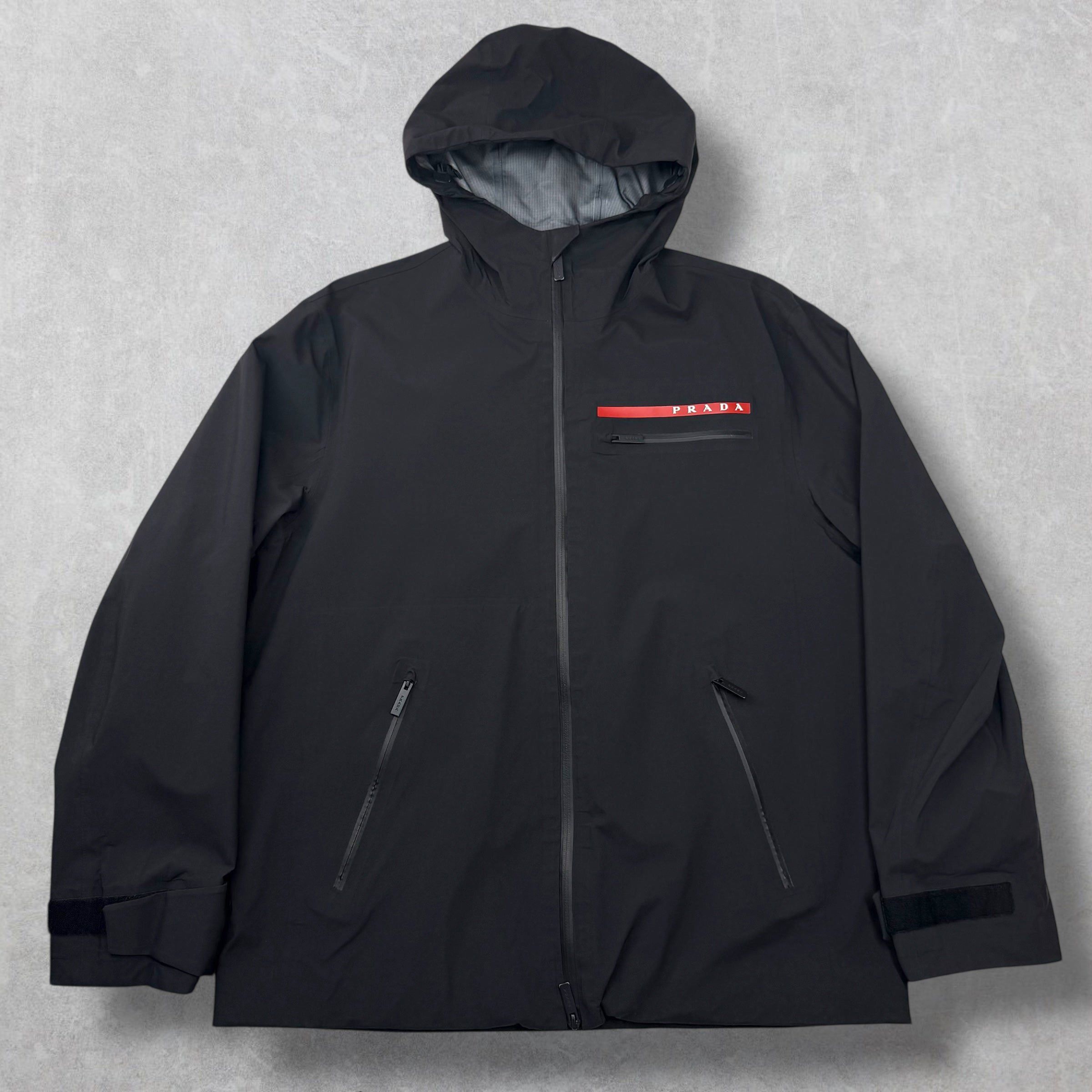 Prada Prada Linea Rossa Gore-Tex Hooded Jacket M Size US M / EU 48-50 / 2 - 1 Thumbnail