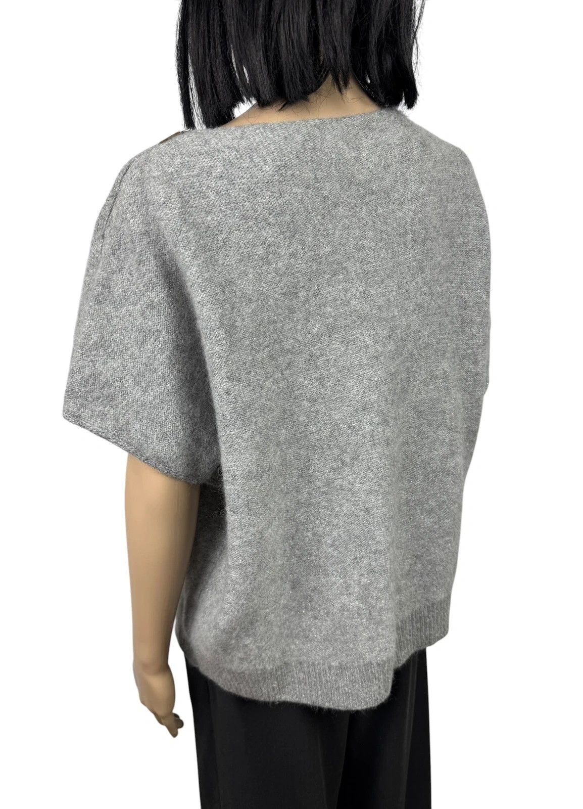 Fabiana Filippi Fabiana Filippi Wool Angora Knit Top One size Size ONE SIZE - 8 Thumbnail