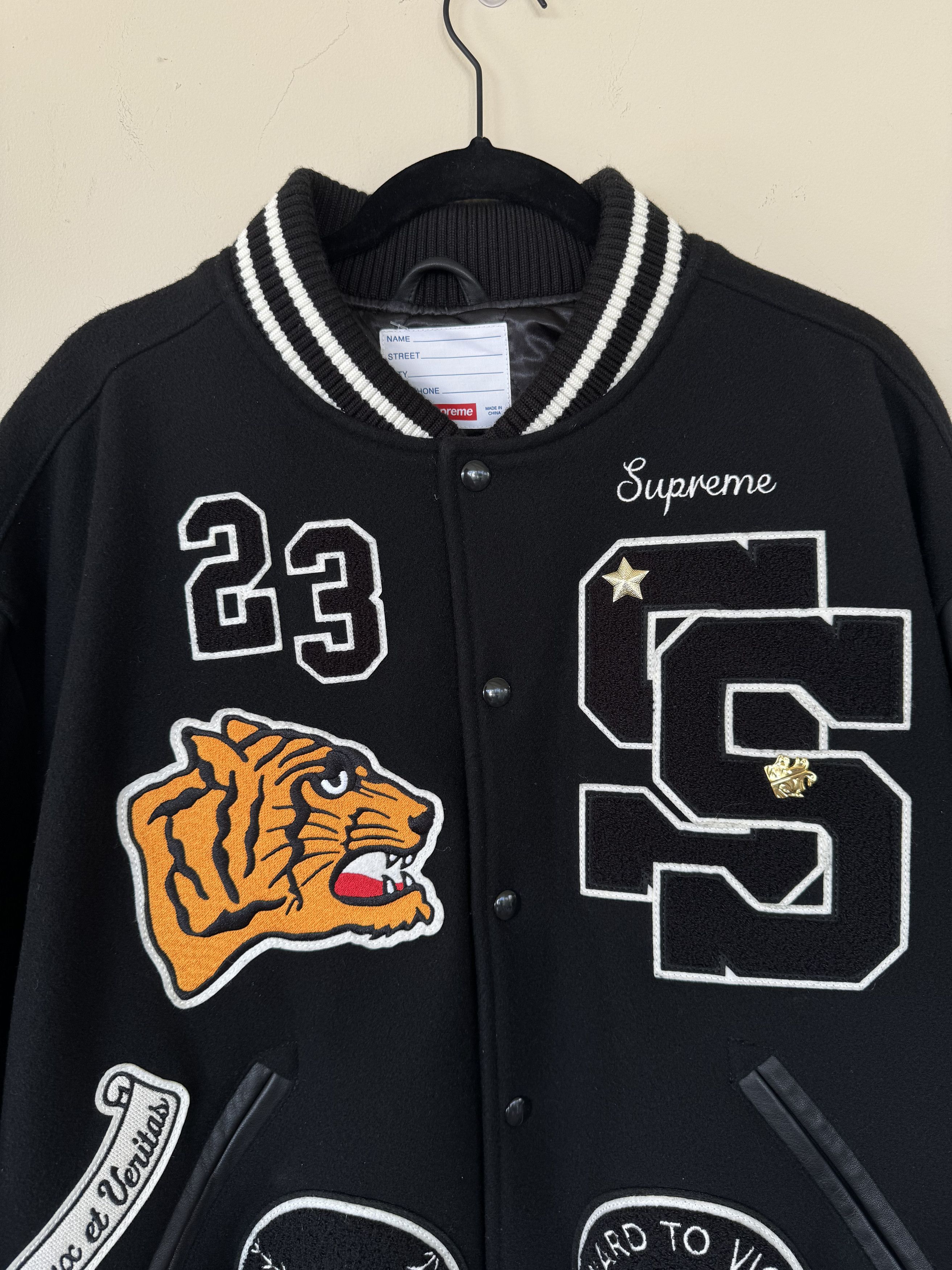 Supreme Supreme 94 Varsity Jacket NWT Size US L / EU 52-54 / 3 - 3 Thumbnail