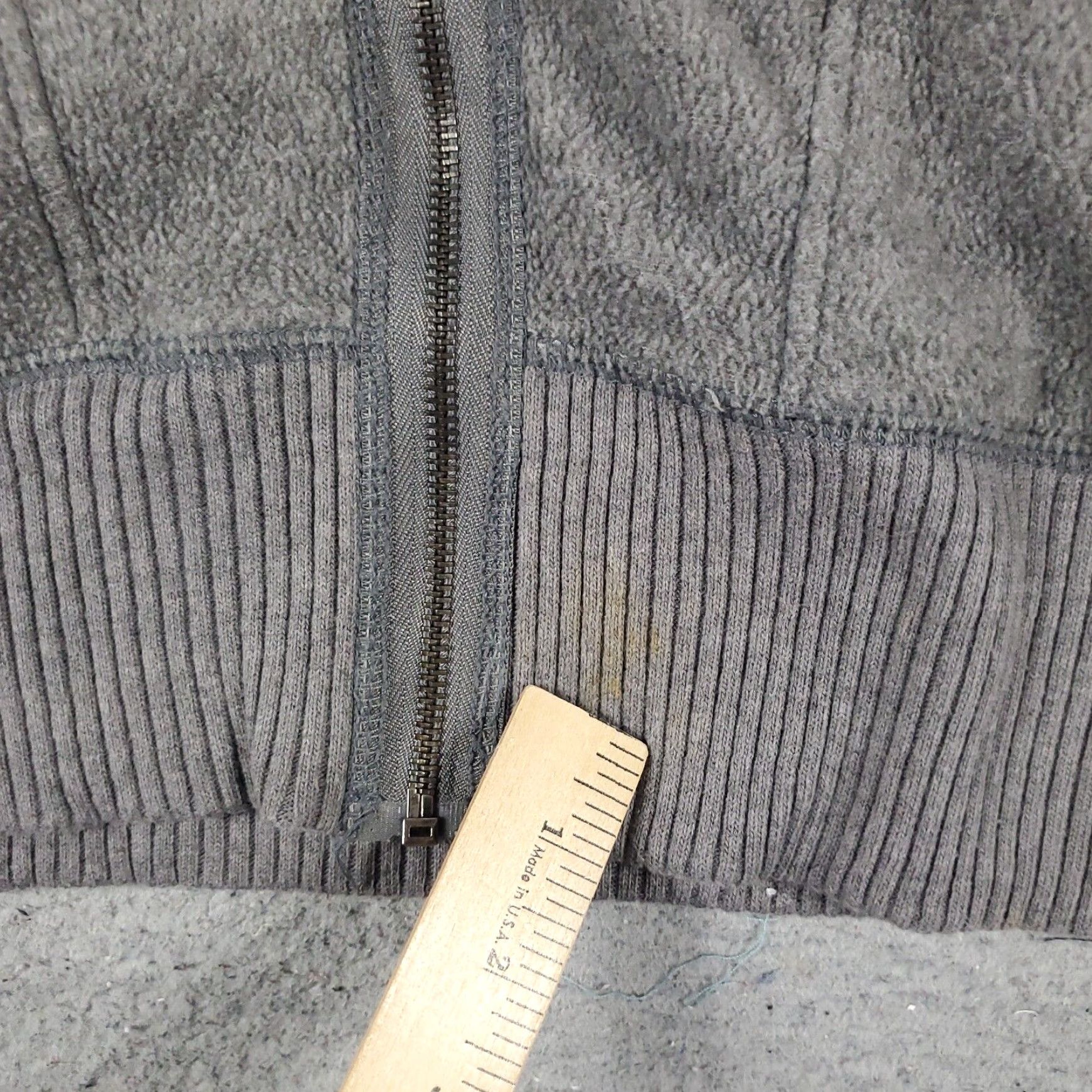 American Eagle Outfitters American Eagle Womens Medium Gray Full Zip Hoodie Sweatshirt Size M / US 6-8 / IT 42-44 - 5 Thumbnail