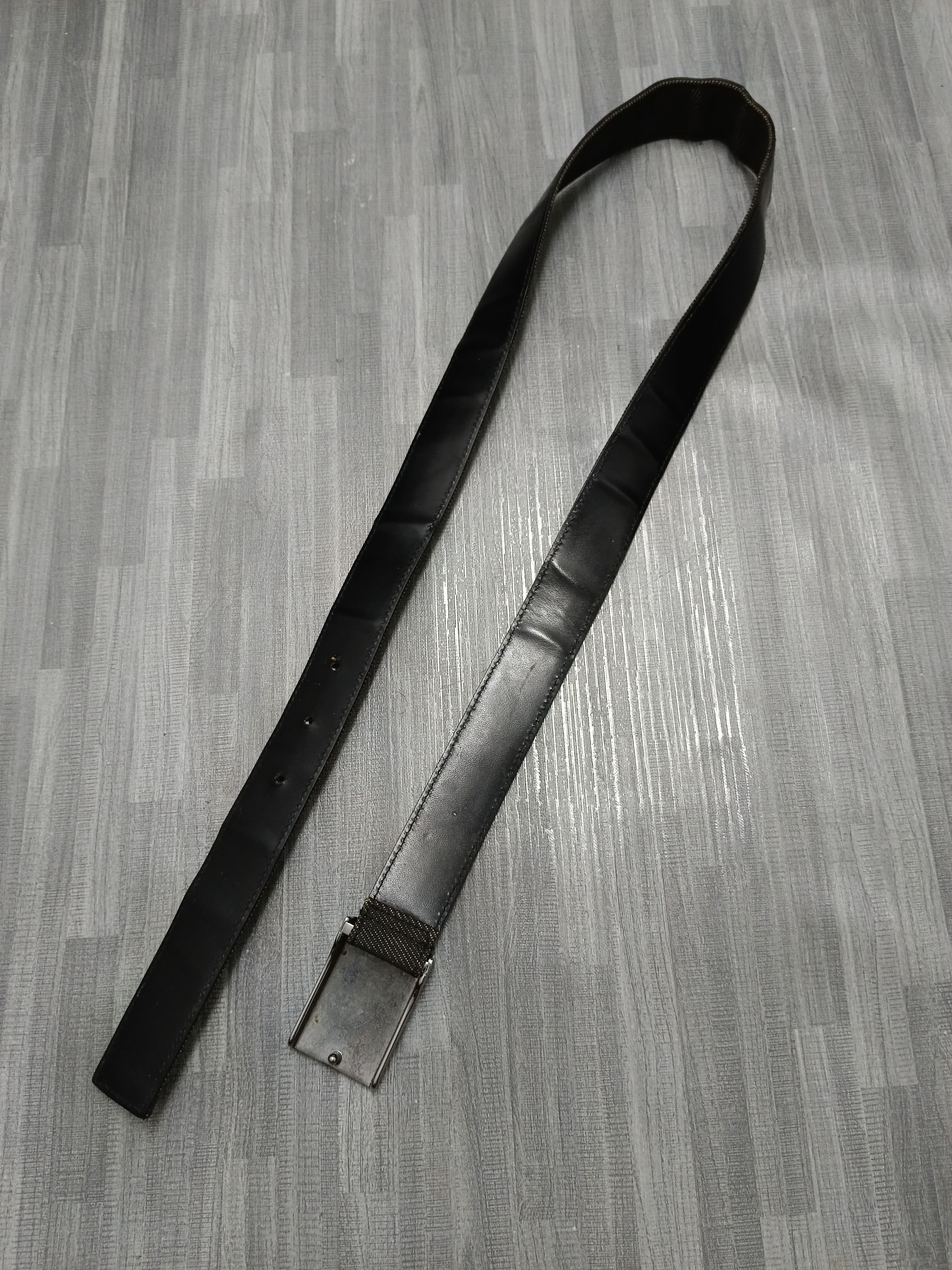 Gucci Gucci Archive Silver Plaque Buckle Belt Size ONE SIZE - 5 Thumbnail