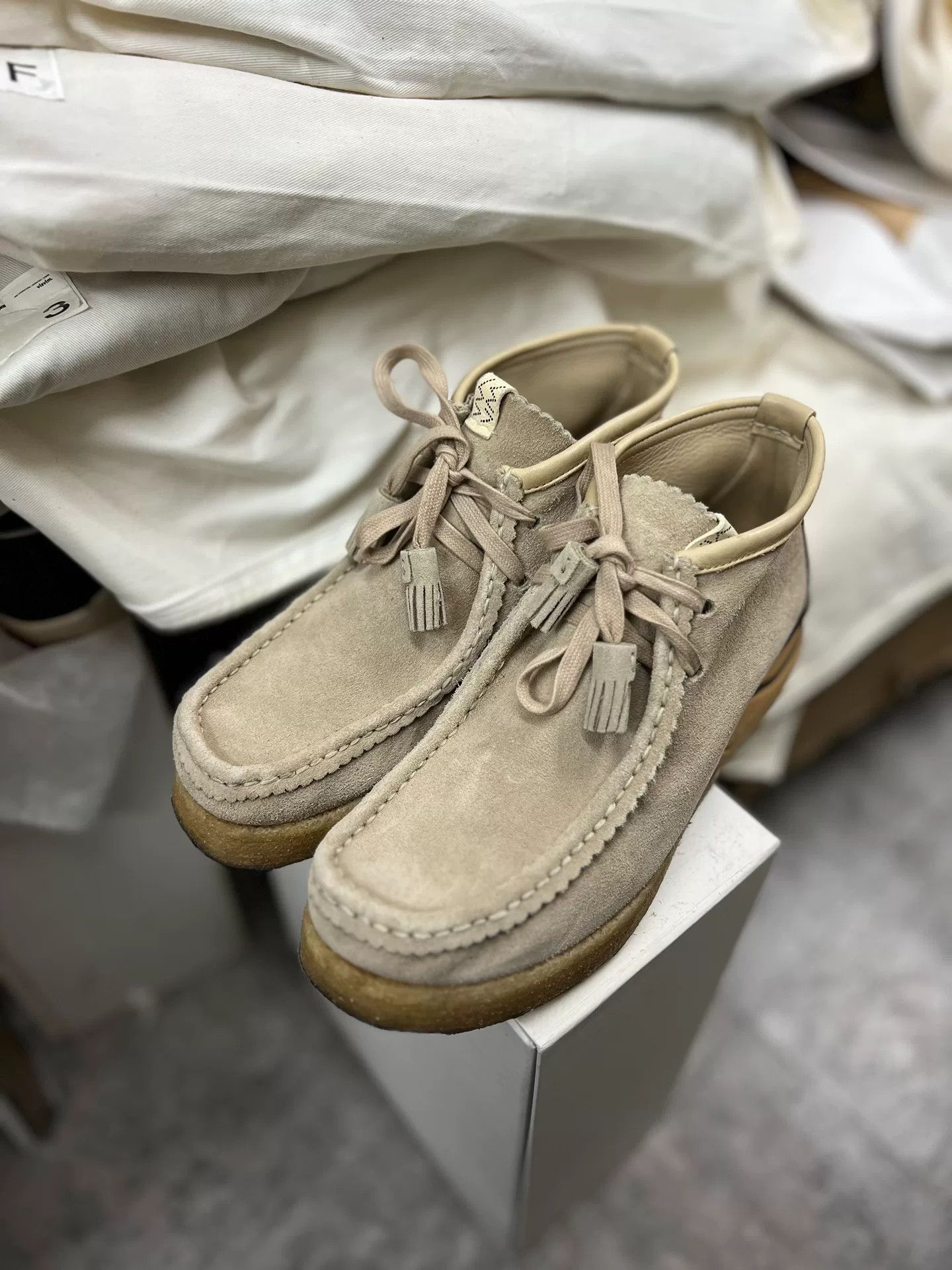 Visvim visvim beuys trekker folk shoes in sand Size US 9 / EU 42 - 1 Thumbnail