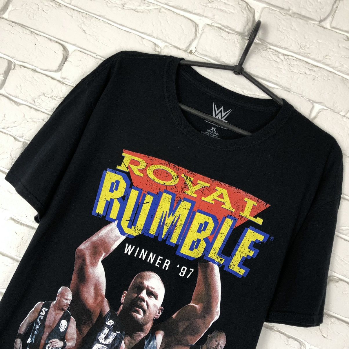 WWE Stone Cold Steve Austine wwe vintage tee t shirt Size US XL / EU 56 / 4 - 2 Thumbnail