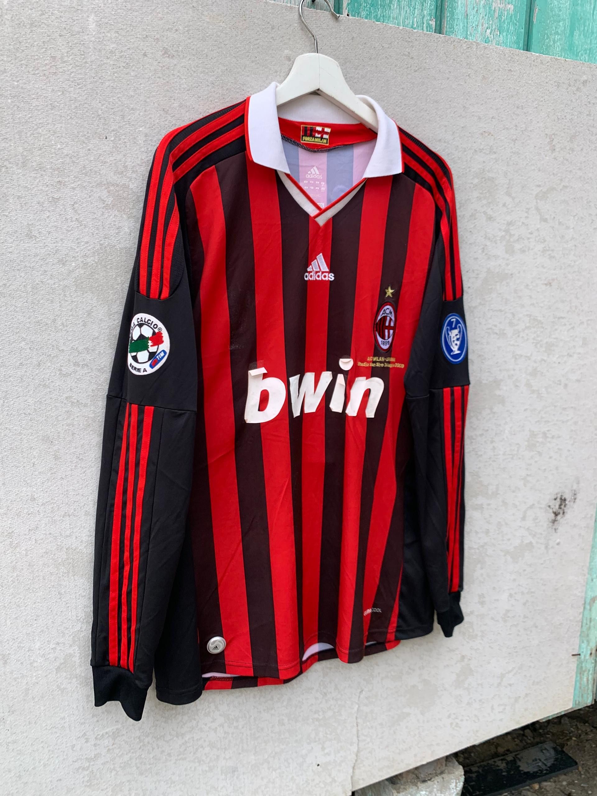 Vintage Vintage AC MILAN Maldini Jersey Size US XL / EU 56 / 4 - 3 Thumbnail
