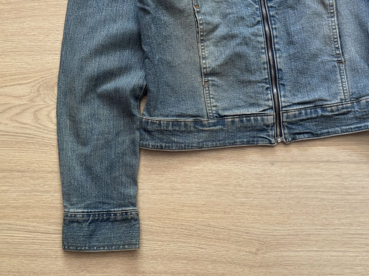 Formula 1 Vintage 00’s Women’s Moto Racing y2k Japanese Jeans Jacket Size S / US 4 / IT 40 - 3 Thumbnail