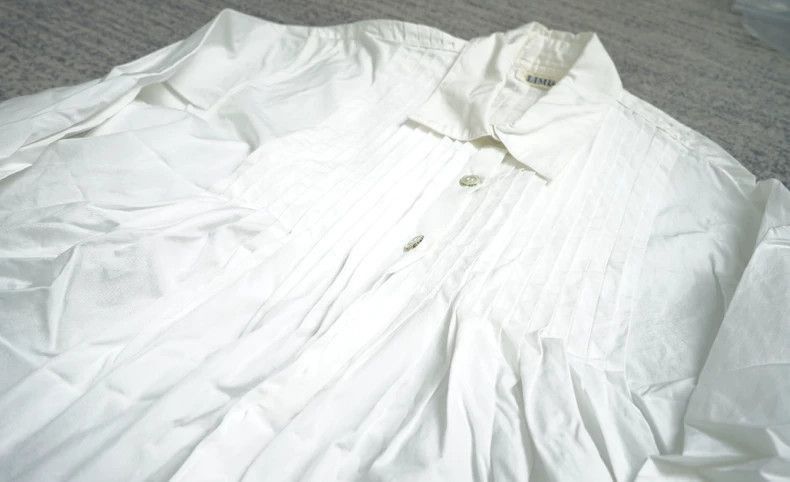 Yohji Yamamoto Yohji Yamamoto Pleated A-Line Shirt Dress by Yohji Yamamot Size US S / EU 44-46 / 1 - 3 Thumbnail