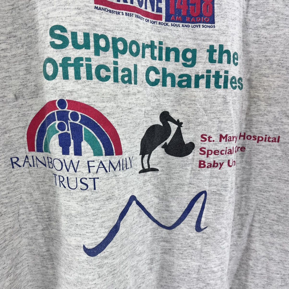 Vintage Vtg Manchester Marathon 1996 Glycosport T-Shirt Rare Sz XL Size US XL / EU 56 / 4 - 11 Thumbnail