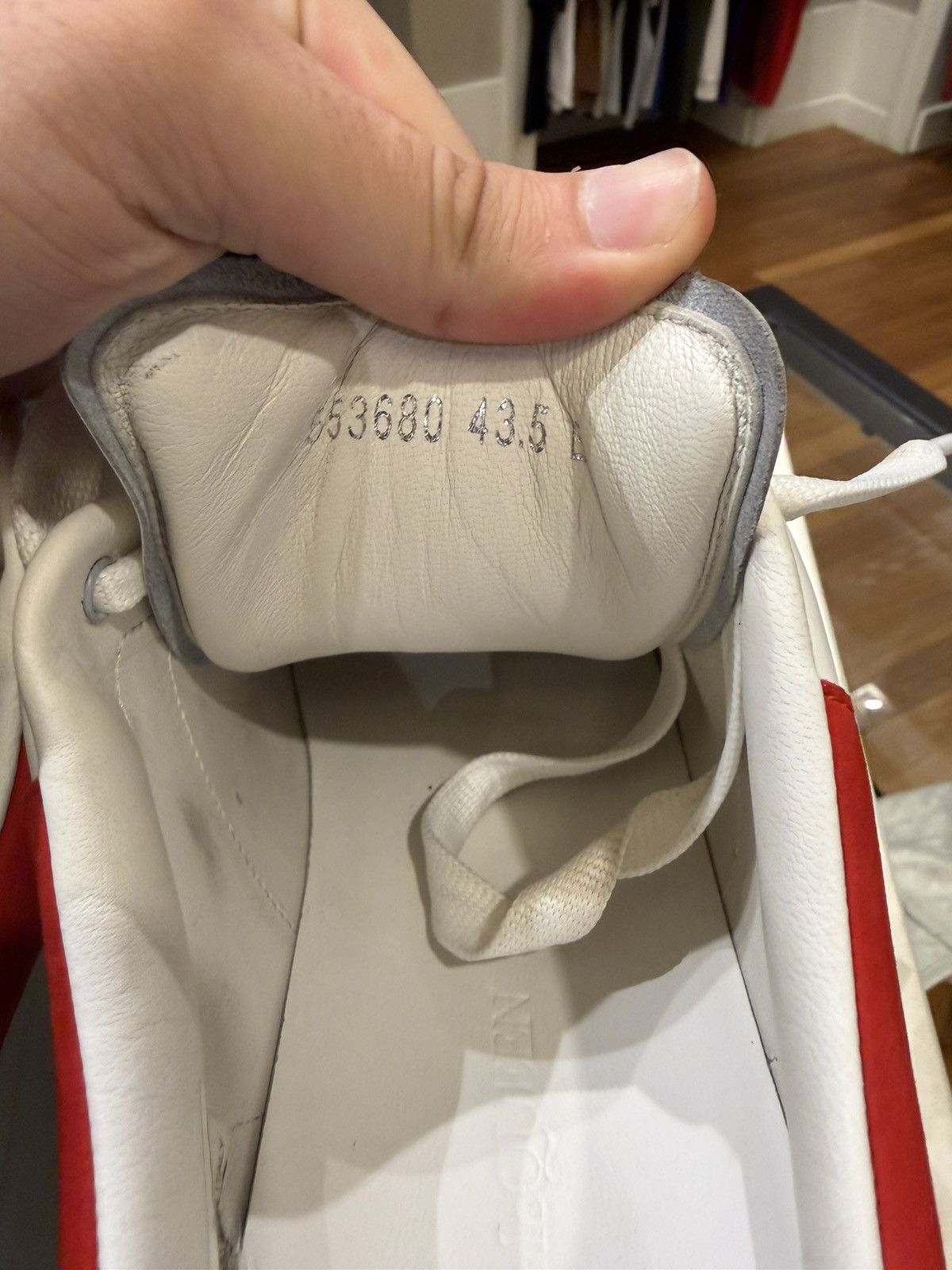 Alexander McQueen Alexander McQueen Oversized Sneaker - Lust Red Heel Size US 10.5 / EU 43-44 - 8 Thumbnail