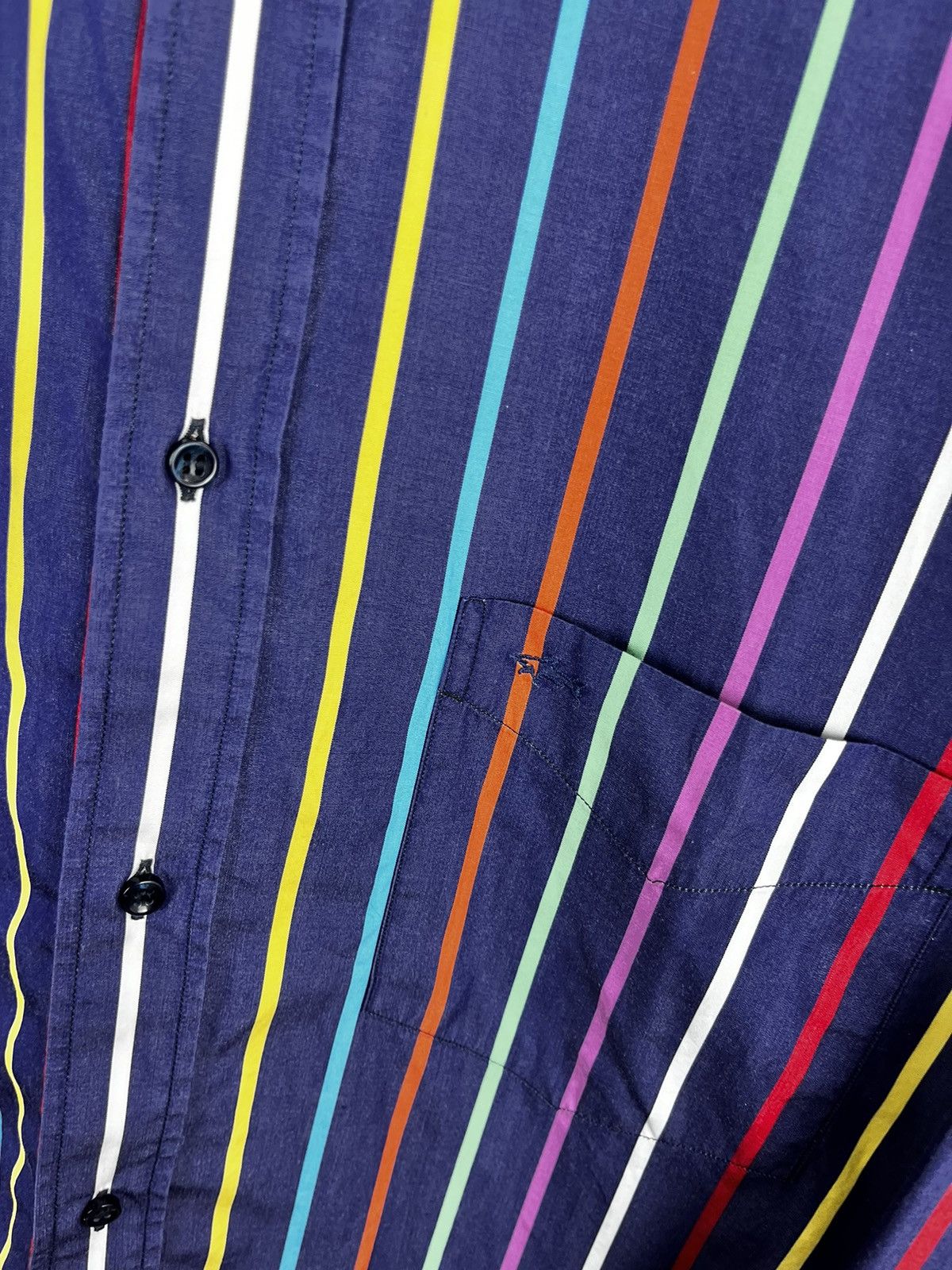 Other × Paul & Shark Paul & Shark Multicolored Striped Shirt Long Size US L / EU 52-54 / 3 - 3 Thumbnail