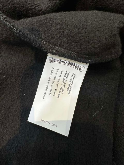 Chrome Hearts CHROME HEARTS Triple Cross Embroidery Hoodie Zip Up BLACK Size US L / EU 52-54 / 3 - 10 Thumbnail