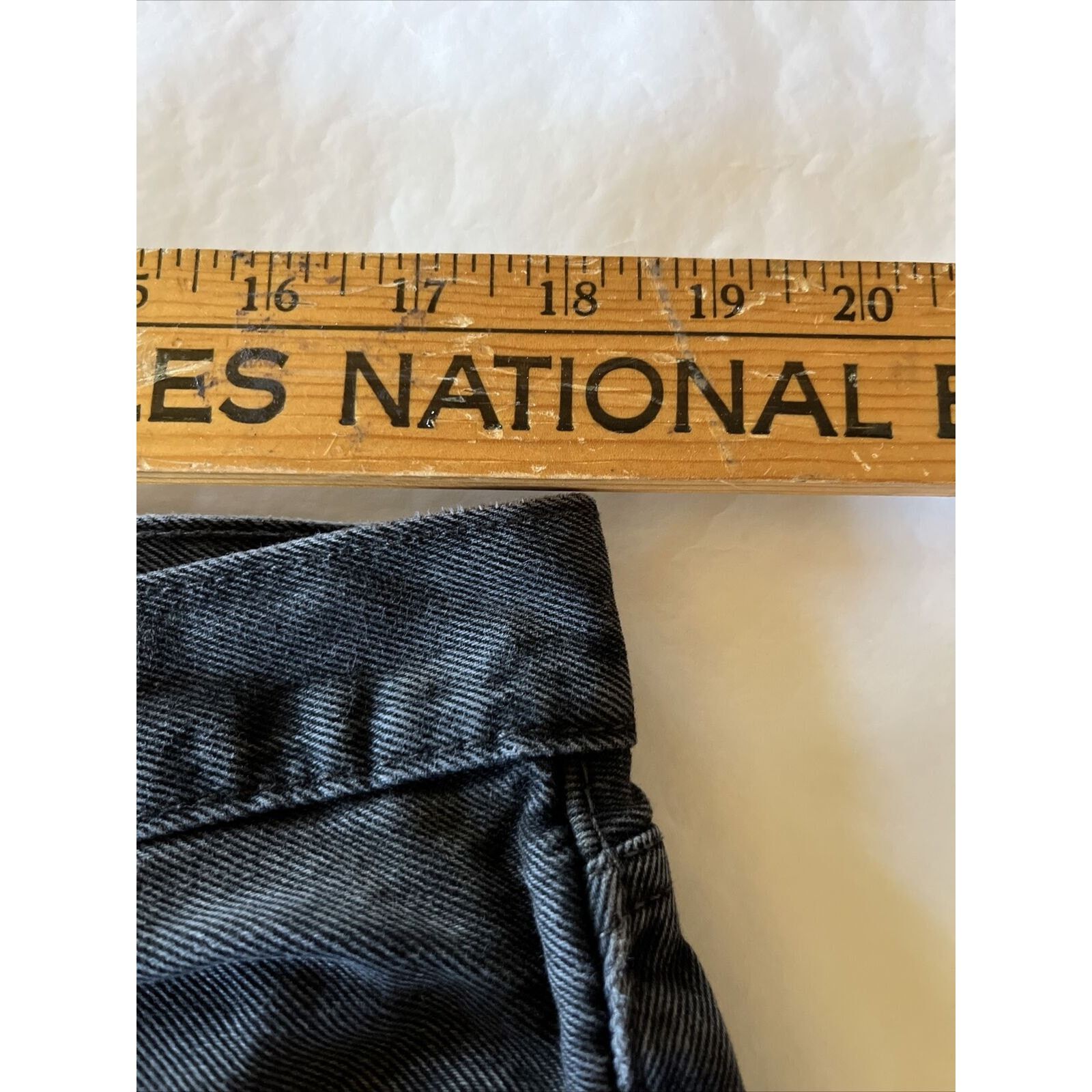Levi's Levis Jeans Mens 33x30 Dark Gray 505 Denim Cotton Workwear Size US 33 - 4 Thumbnail