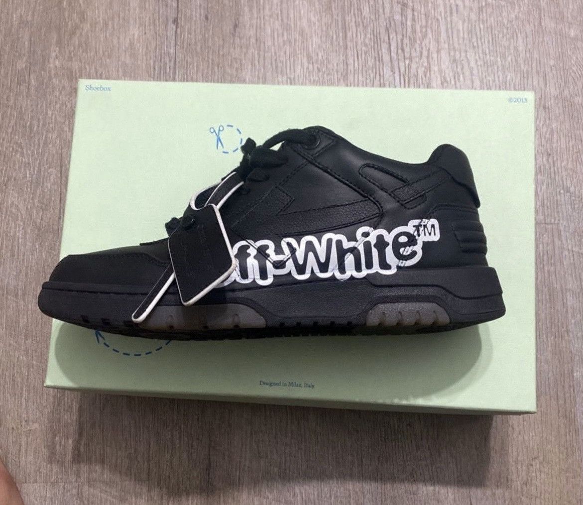 Off-White OFF-WHITE Out Of Office OOO Low Tops Size US 9 / EU 42 - 1 Thumbnail