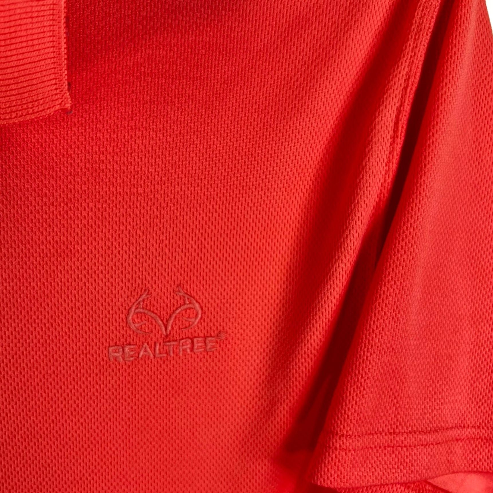 Realtree Realtree Polo Mens Large Size Coral Orange Size US L / EU 52-54 / 3 - 2 Thumbnail