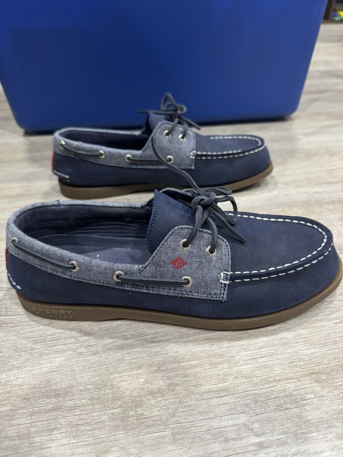 Vineyard Vines Vineyard Vines X Sperry Navy Blue Size US 7 / EU 40 - 1 Thumbnail