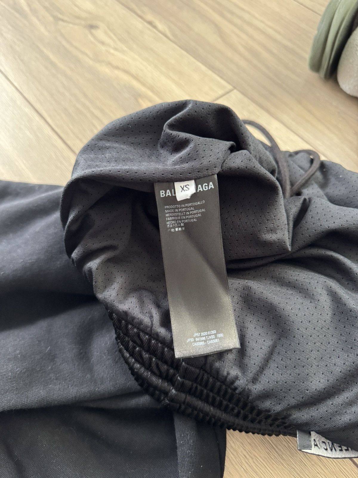 Balenciaga Balenciaga Winter 20 Hybrid Black Track Pants Joggers Luxury Size US 29 - 11 Thumbnail
