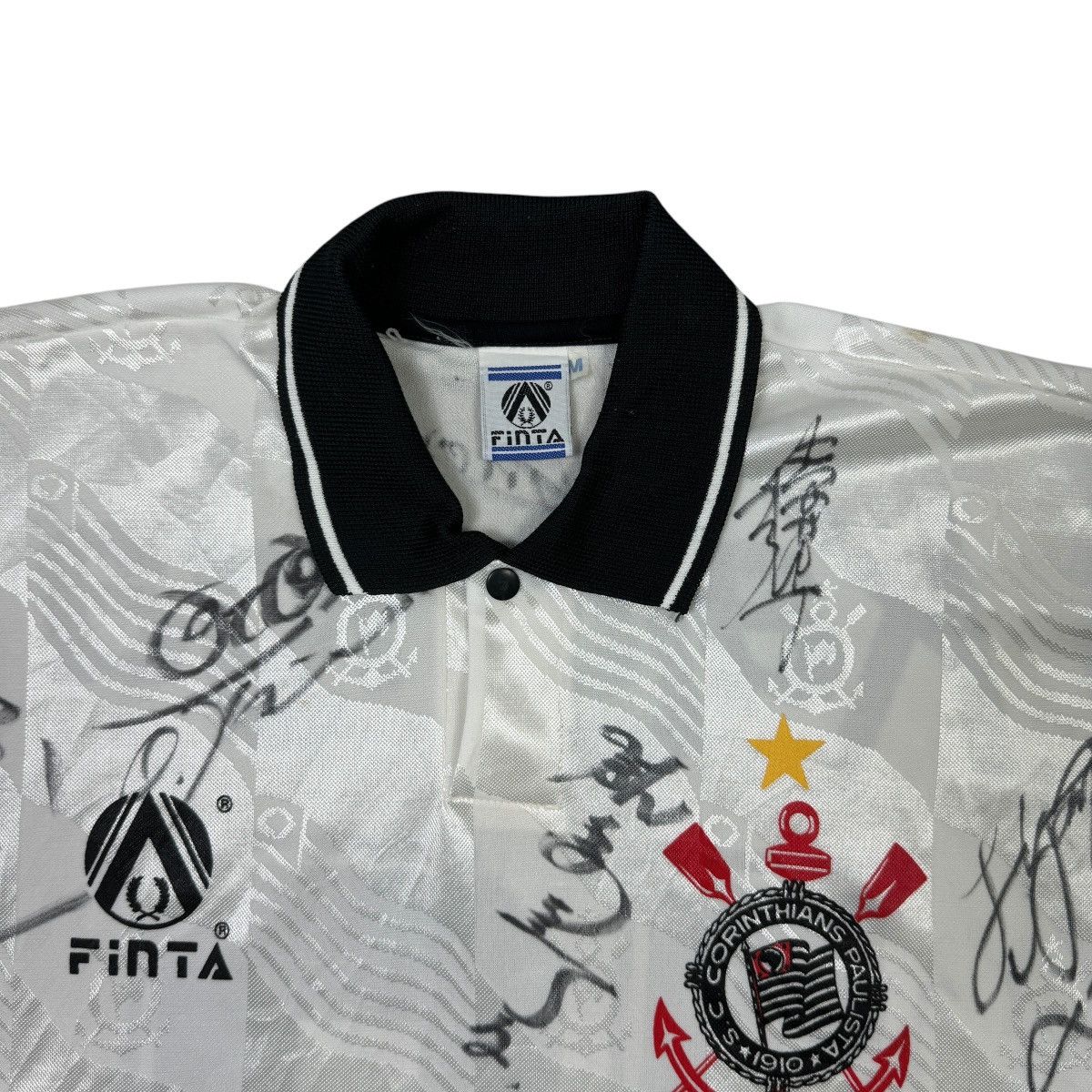 Vintage 1992 Vintage Corinthians Home Jersey Player Signature Size US M / EU 48-50 / 2 - 6 Thumbnail