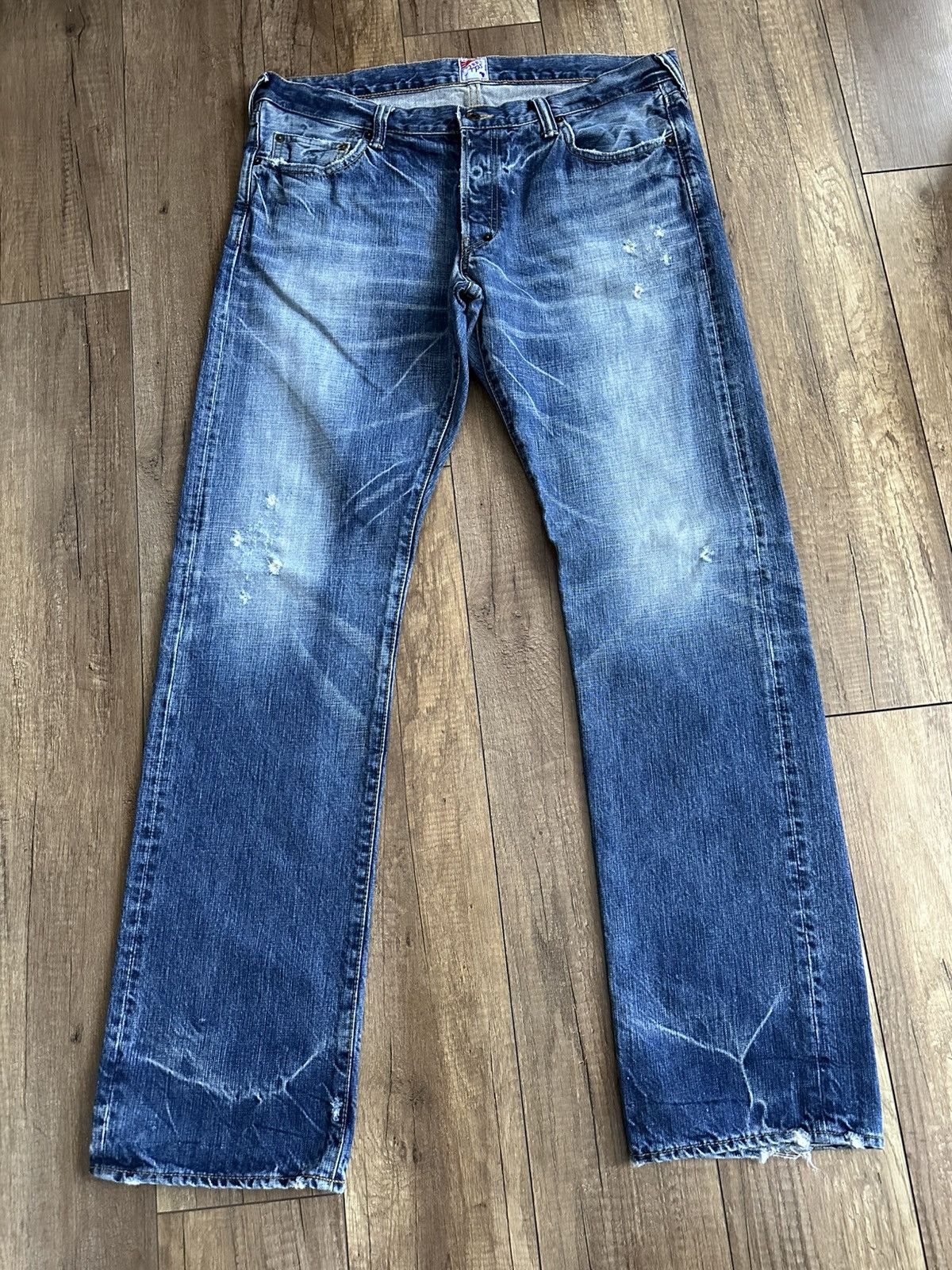 Prps PRPS Japanese Washed Denim Jeans Size US 36 / EU 52 - 1 Thumbnail
