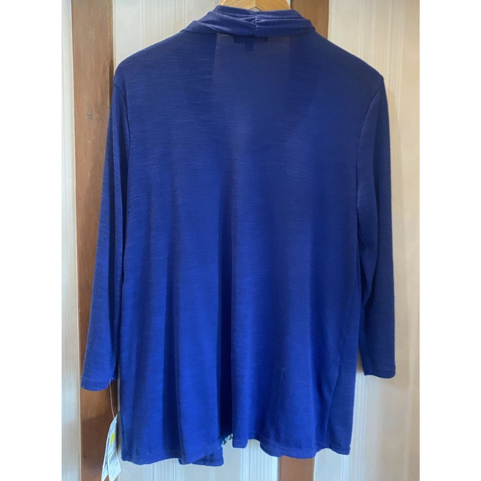 Other NWT Notations Layered Sweater Women’s Medium Blue Multi $48 Size M / US 6-8 / IT 42-44 - 3 Thumbnail