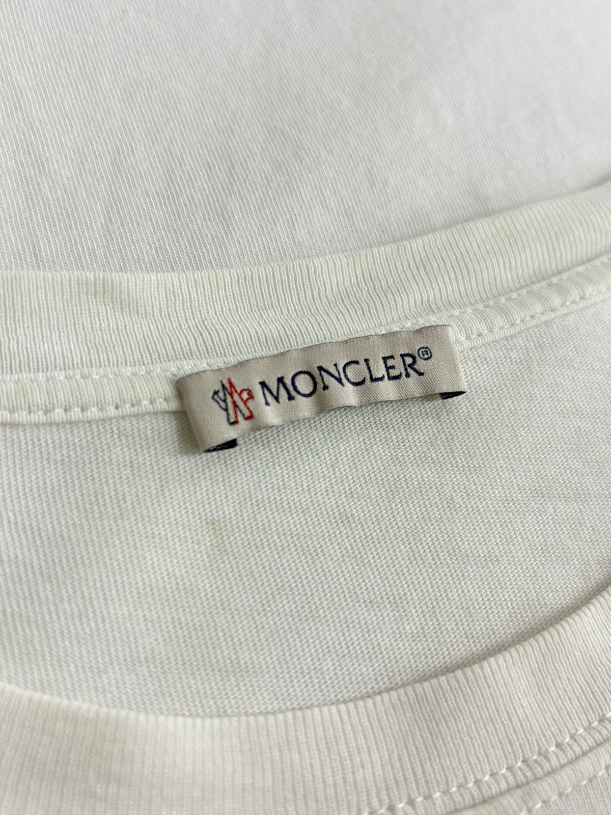 Fragment Design × Moncler Moncler Genius 7 x Fragment Hiroshi Funiwara White T-shirt Size US M / EU 48-50 / 2 - 12 Thumbnail