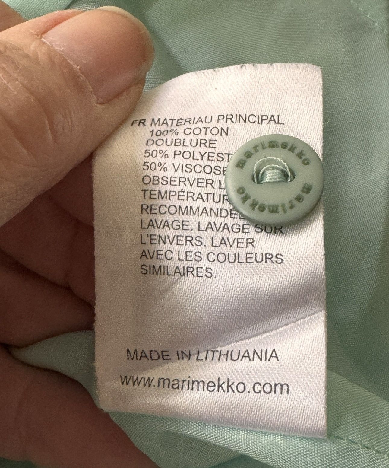 Marimekko Marimekko TASAR Colorful Checker Mini Dress Geometric 34/XS Size XS / US 0-2 / IT 36-38 - 8 Thumbnail