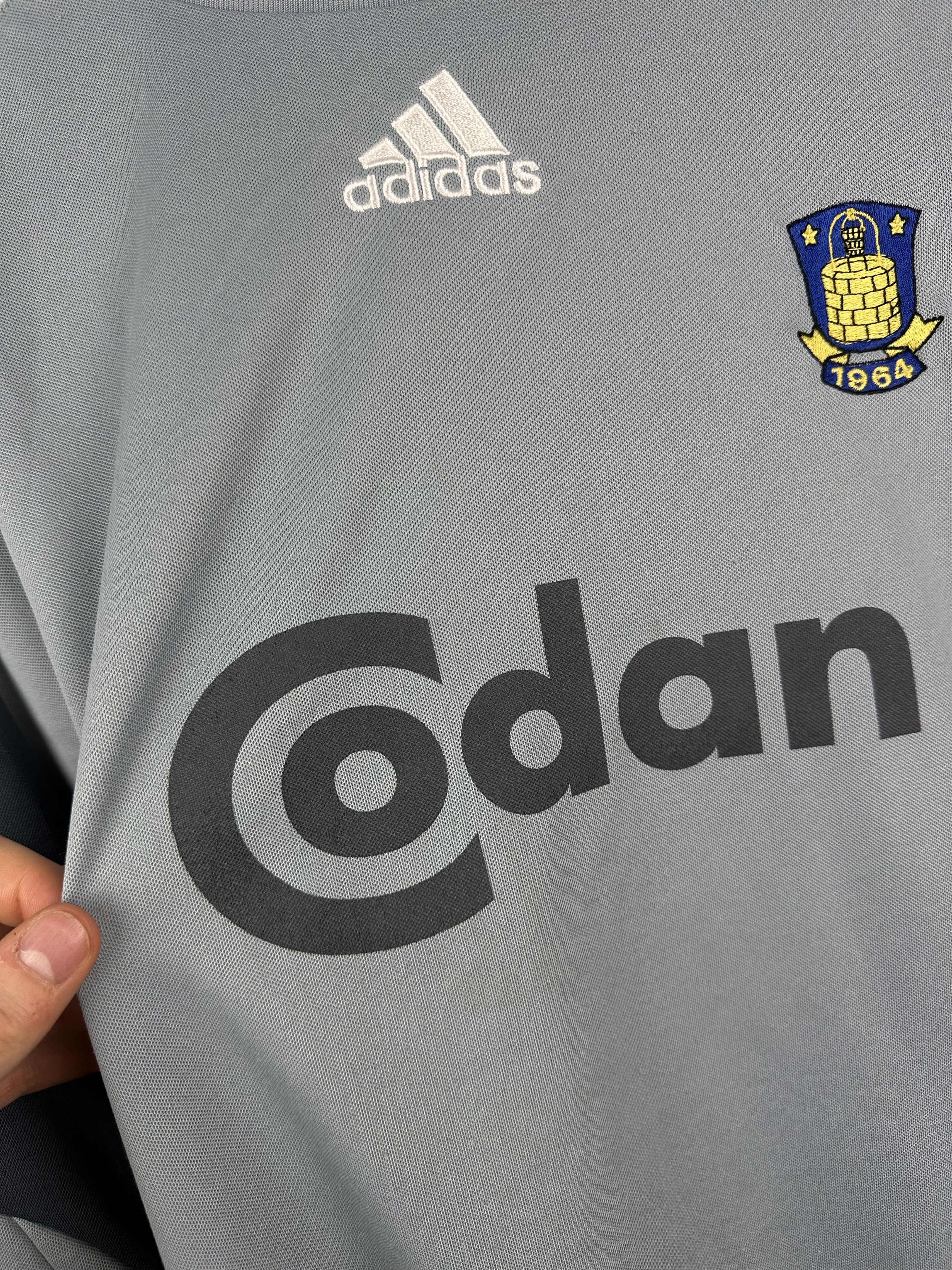 Adidas Brondby Goalkeeper football shirt 2006 Jersey Adidas Rare Size US XL / EU 56 / 4 - 8 Thumbnail