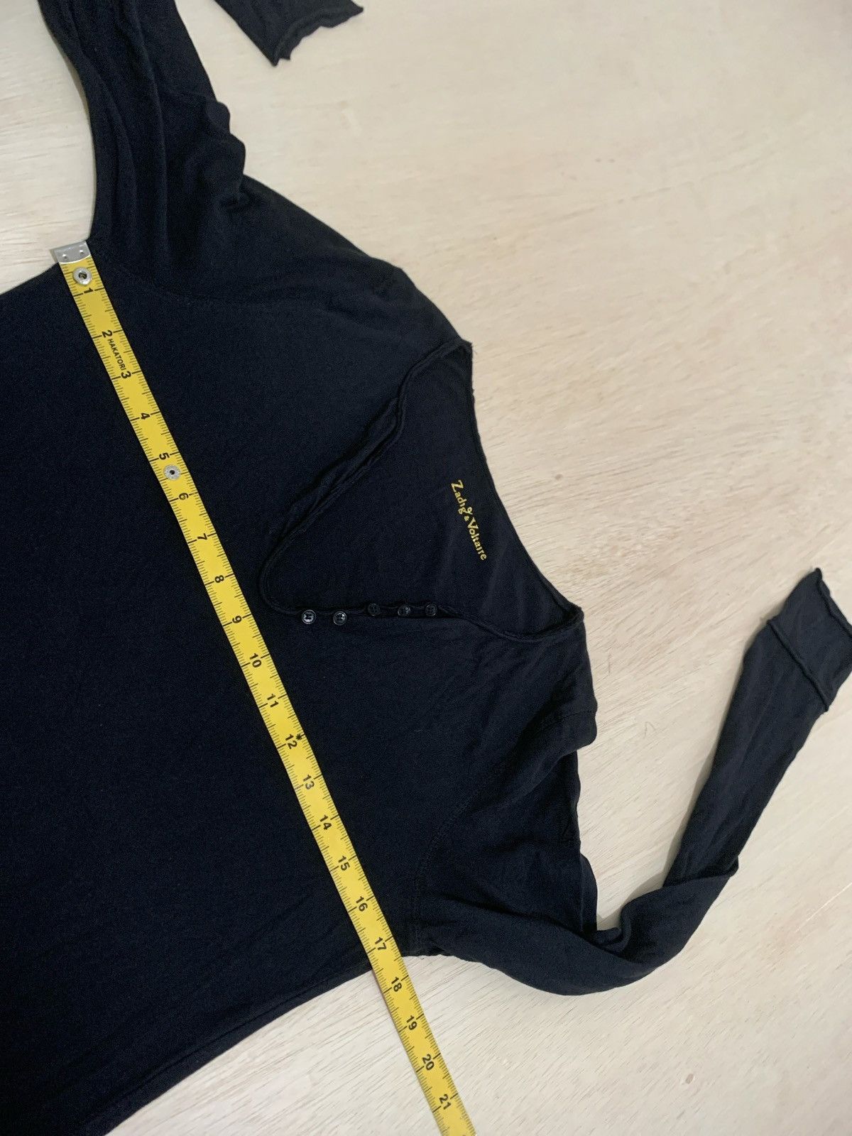 Hysteric Glamour × If Six Was Nine × Japanese Brand Zadig&Voltaire Guitar Ifsixwasnine Lgb style Longsleeve Size US M / EU 48-50 / 2 - 10 Thumbnail