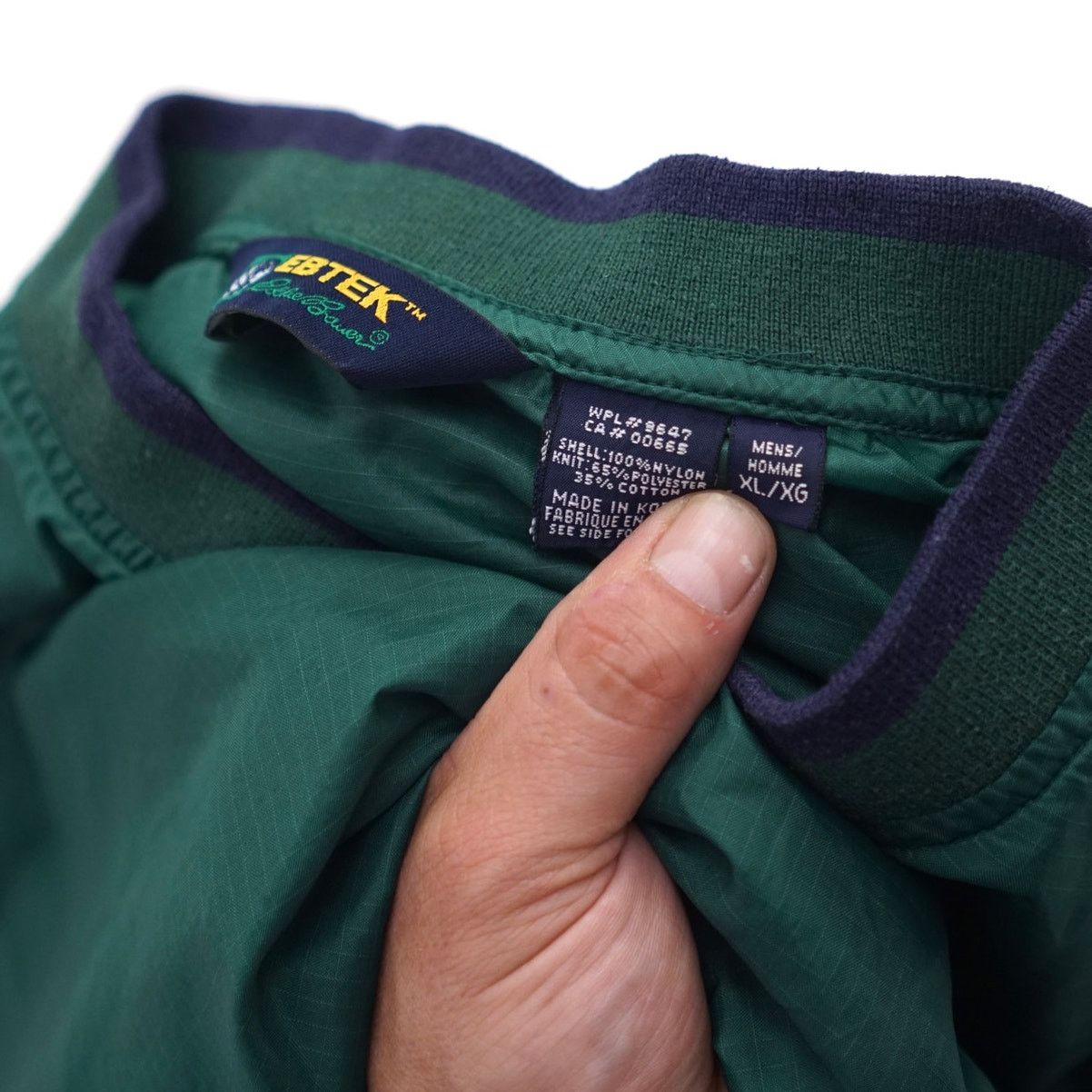 Eddie Bauer × Vintage Vintage 90s Eddie Bauer EBTEK Technical Pullover Mens XL Size US XL / EU 56 / 4 - 4 Thumbnail