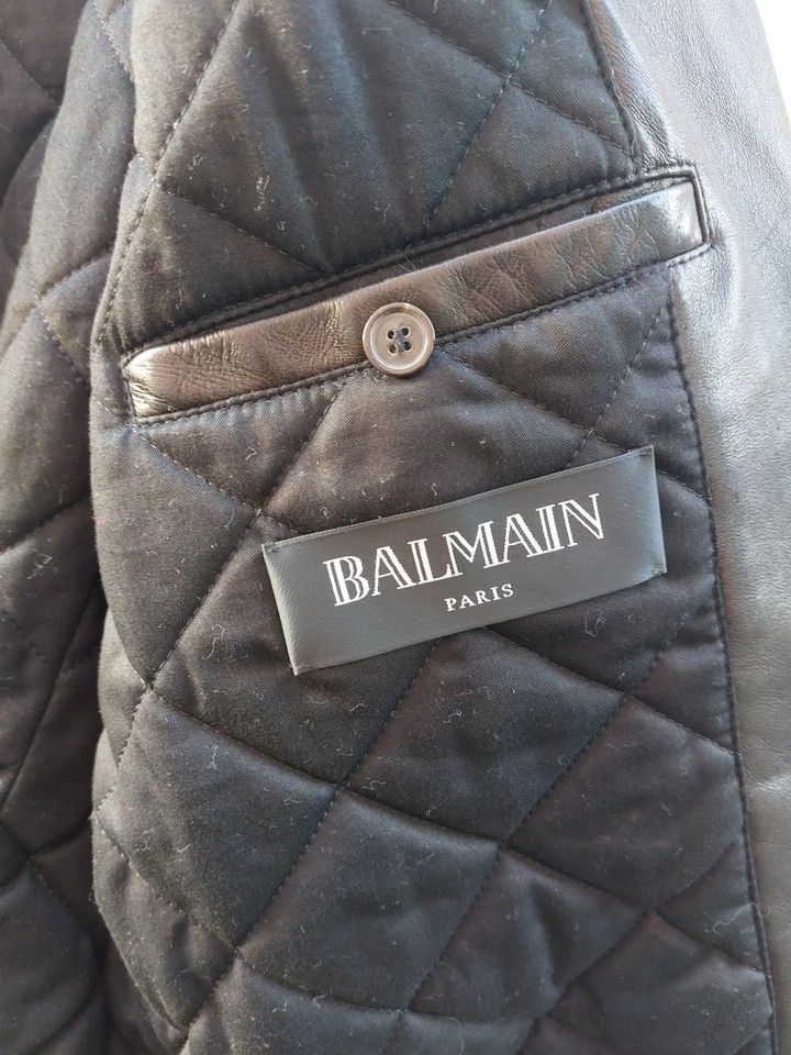 Balmain BALMAIN ICONIC BIKER JACKET Size US L / EU 52-54 / 3 - 5 Thumbnail