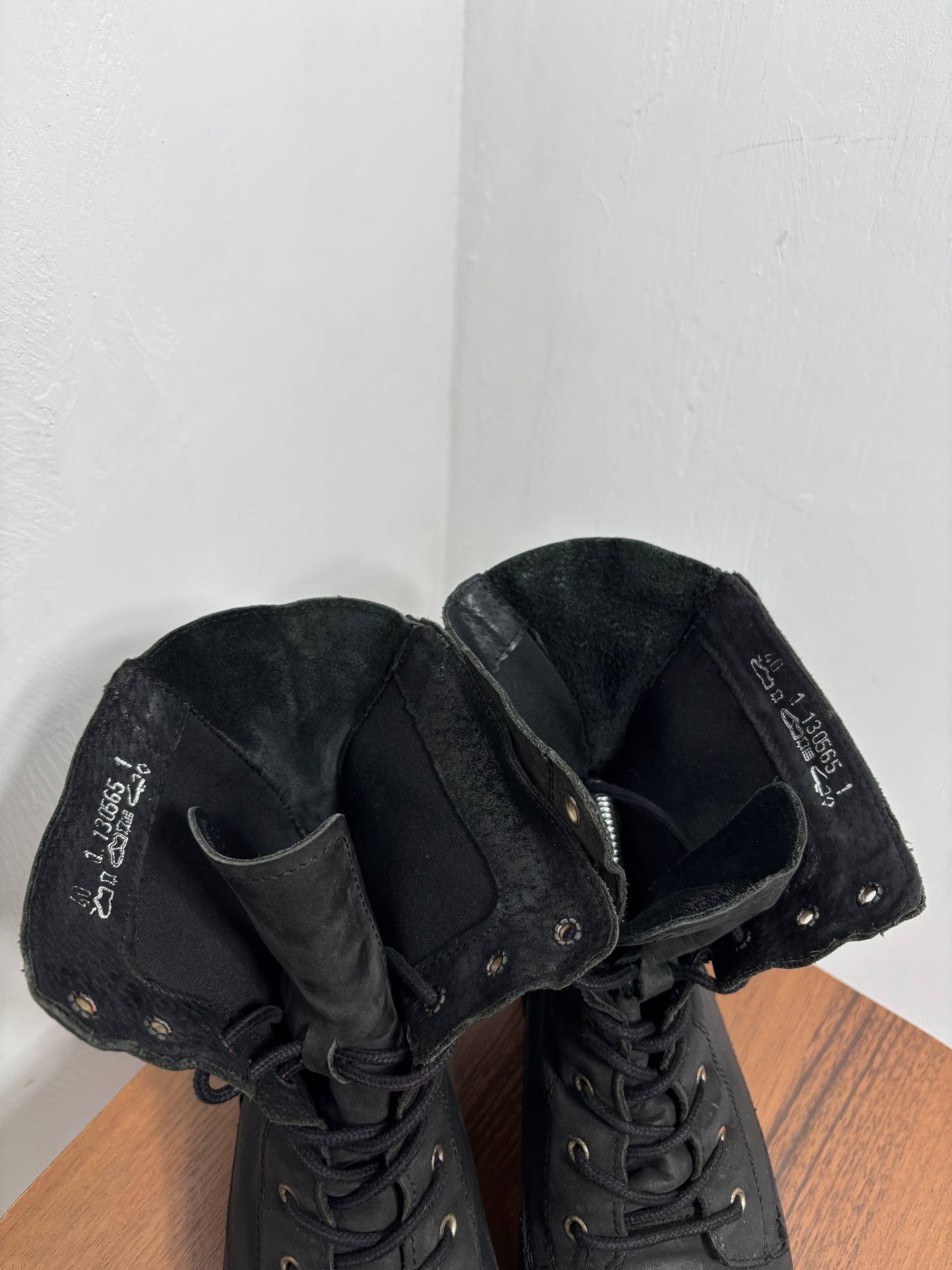 Vintage Avant Garde AS 98 Guidi Style VTG Leather Boots Size US 7 / EU 40 - 11 Thumbnail