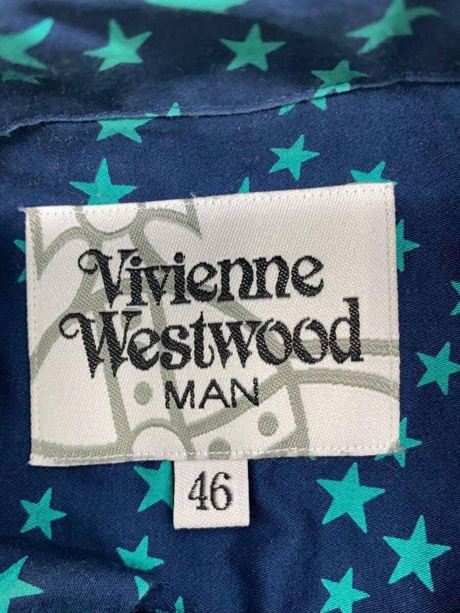 Vivienne Westwood Asymmetrical Collar Star Orb Button Shirt Size US S / EU 44-46 / 1 - 4 Thumbnail
