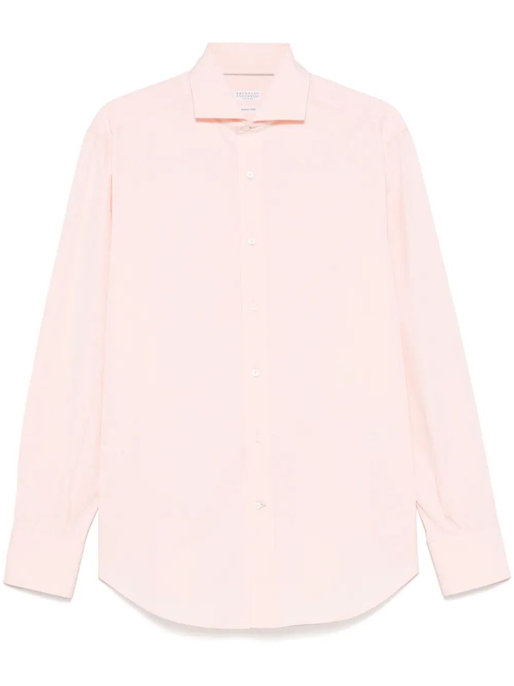 Brunello Cucinelli o1y0526 Solid Color Shirt in Pink Size US M / EU 48-50 / 2 - 1 Thumbnail
