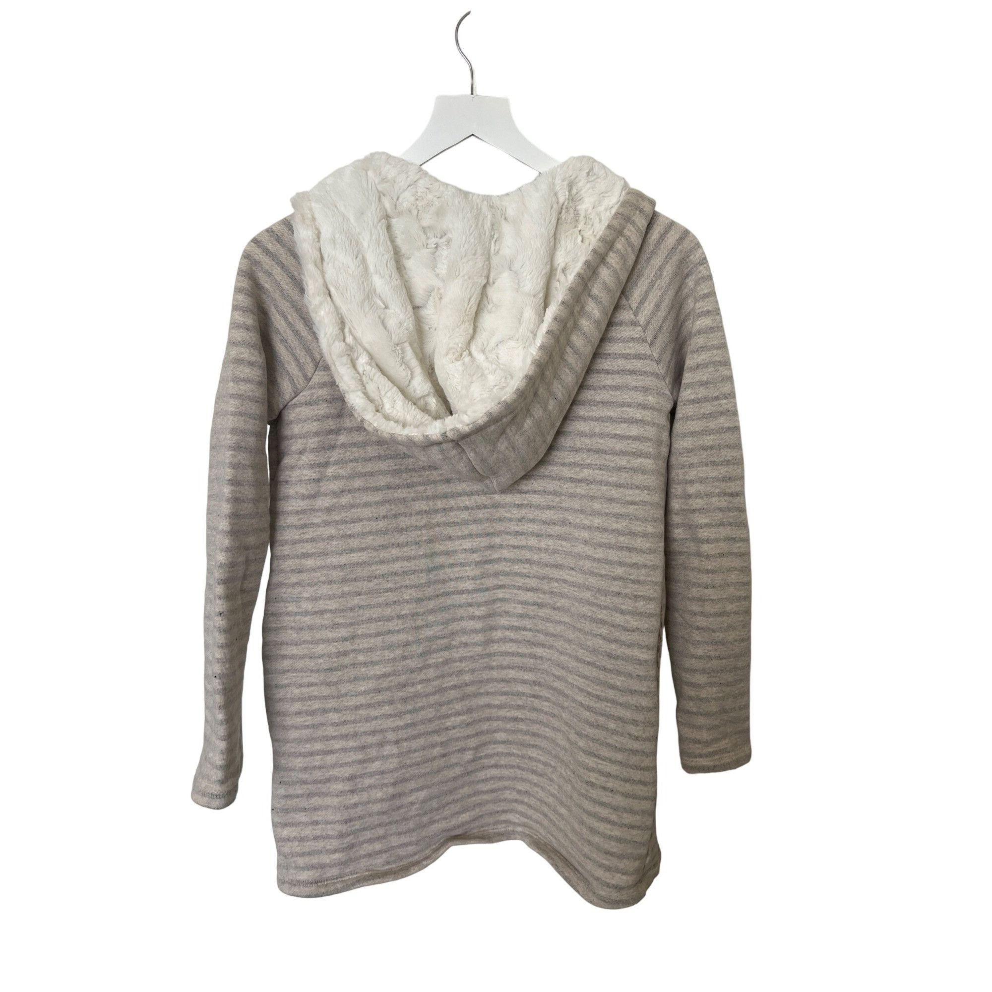 Anthropologie Anthropologie Dolan Heather Oatmeal Hoodie With Pockets Size XS / US 0-2 / IT 36-38 - 3 Thumbnail