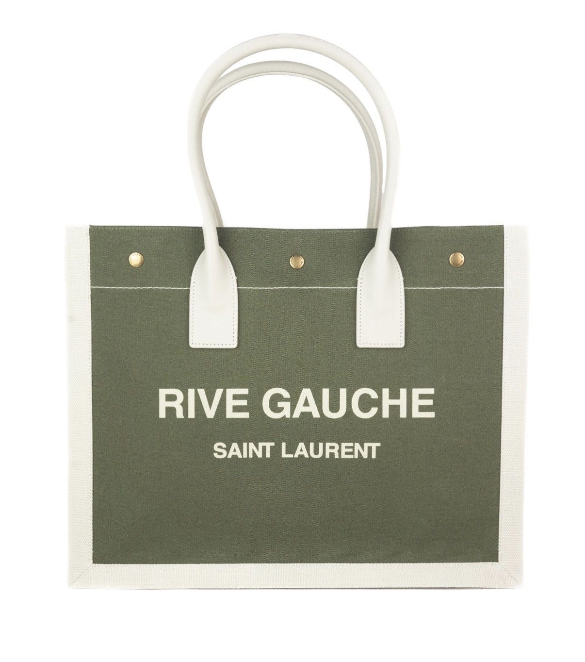 Saint Laurent Paris AUTHENTICATED Saint Laurent Rive Gauche Tote💚Tags attached ✅ Size ONE SIZE - 1 Thumbnail