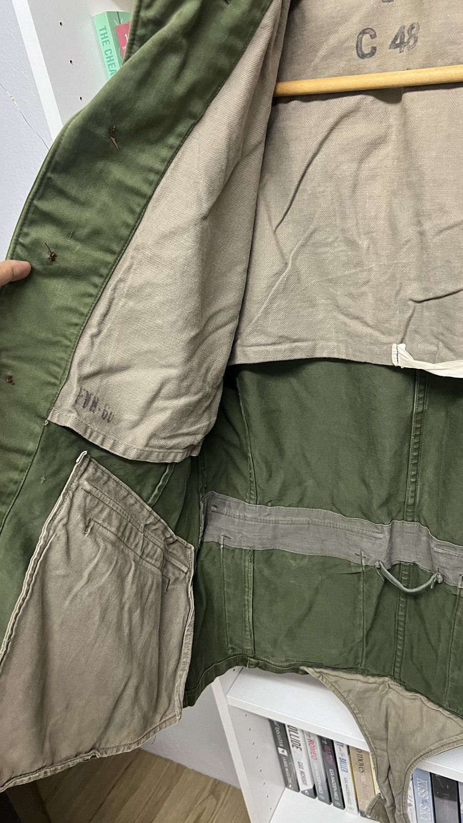 Vintage Vintage 1960s Military Field Jacket Size US M / EU 48-50 / 2 - 8 Thumbnail